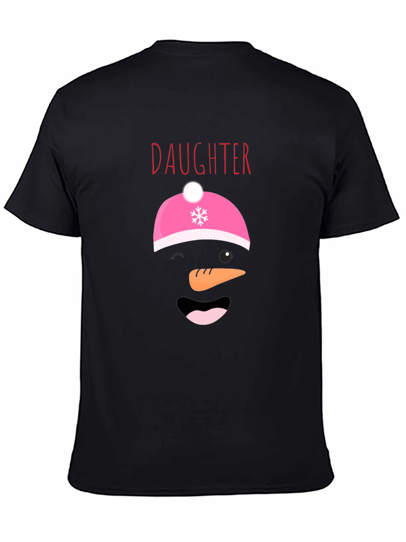 Daughter Snowman Graphic Tee