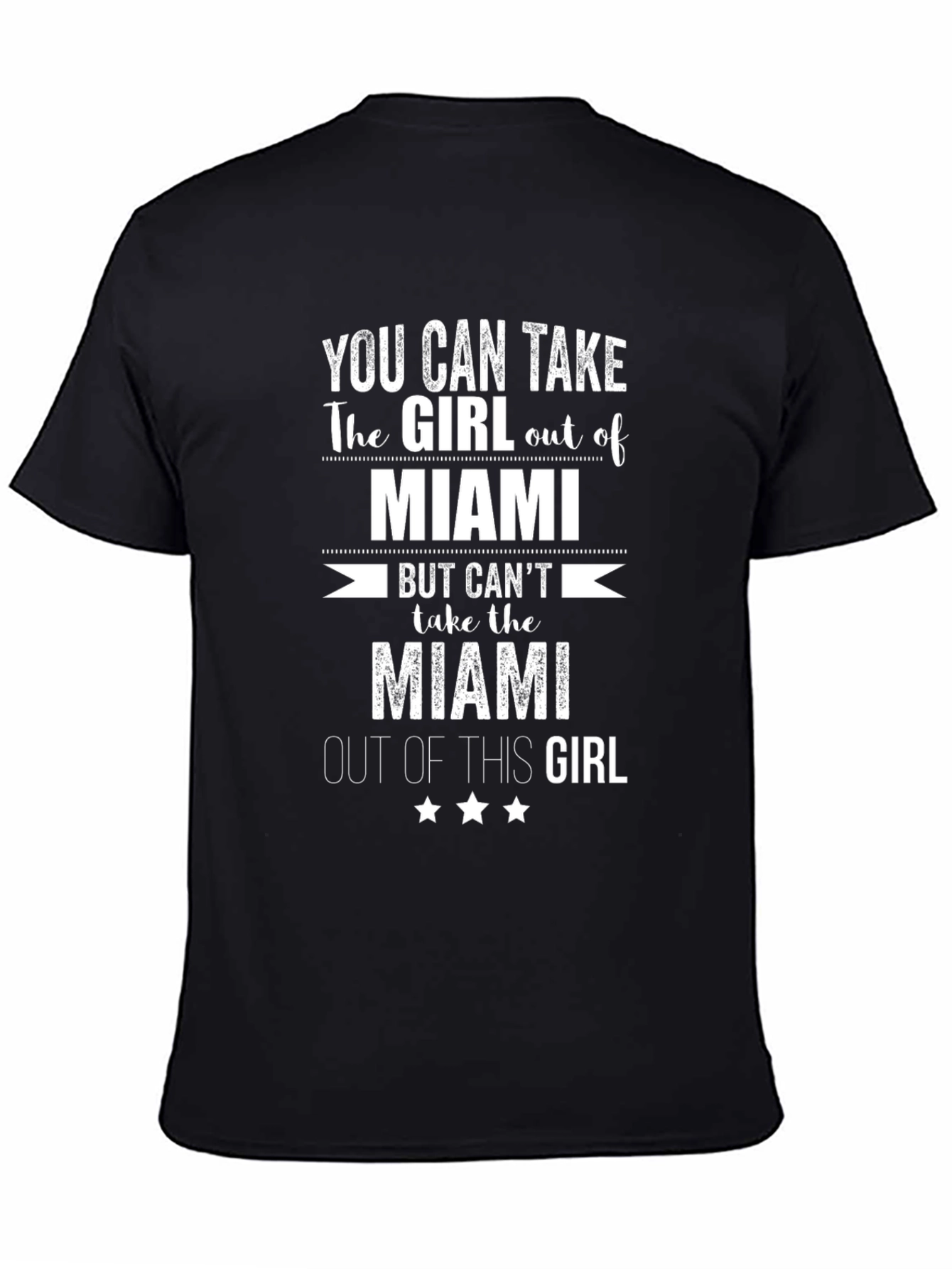 Miami Girl T-Shirt: City Pride Apparel