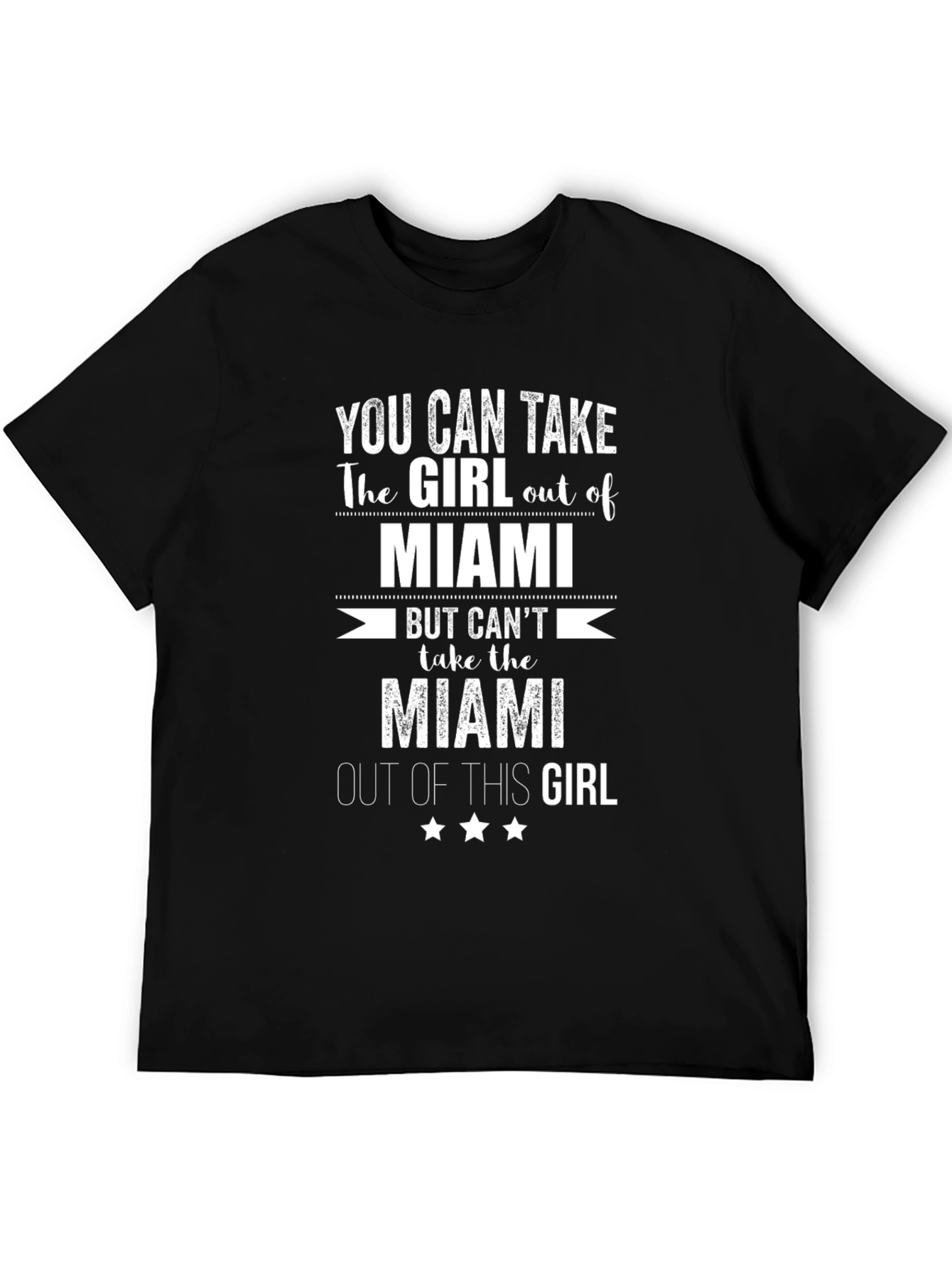 Miami Girl T-Shirt: City Pride Apparel