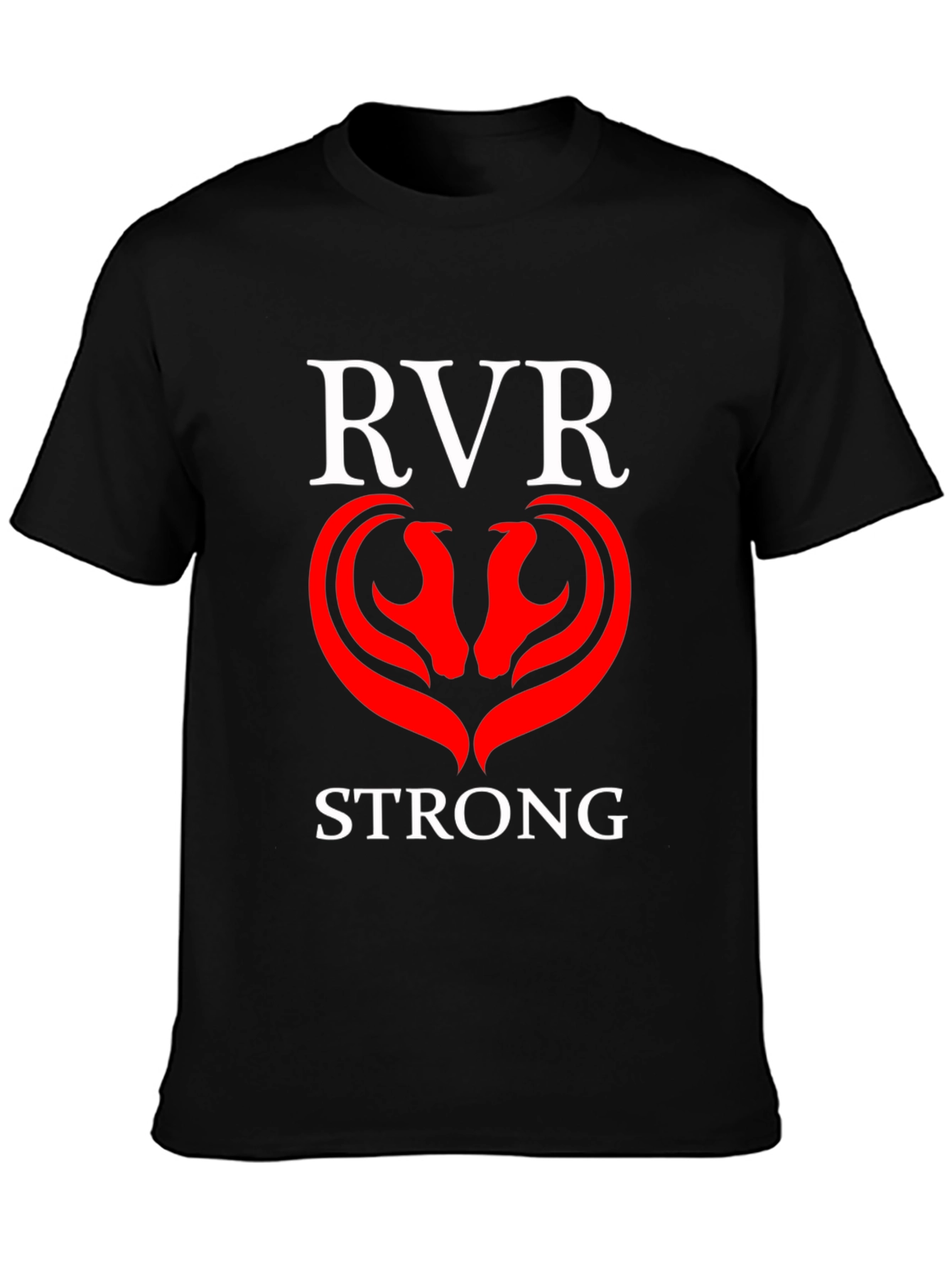 RVR Strong Graphic Tee - Black