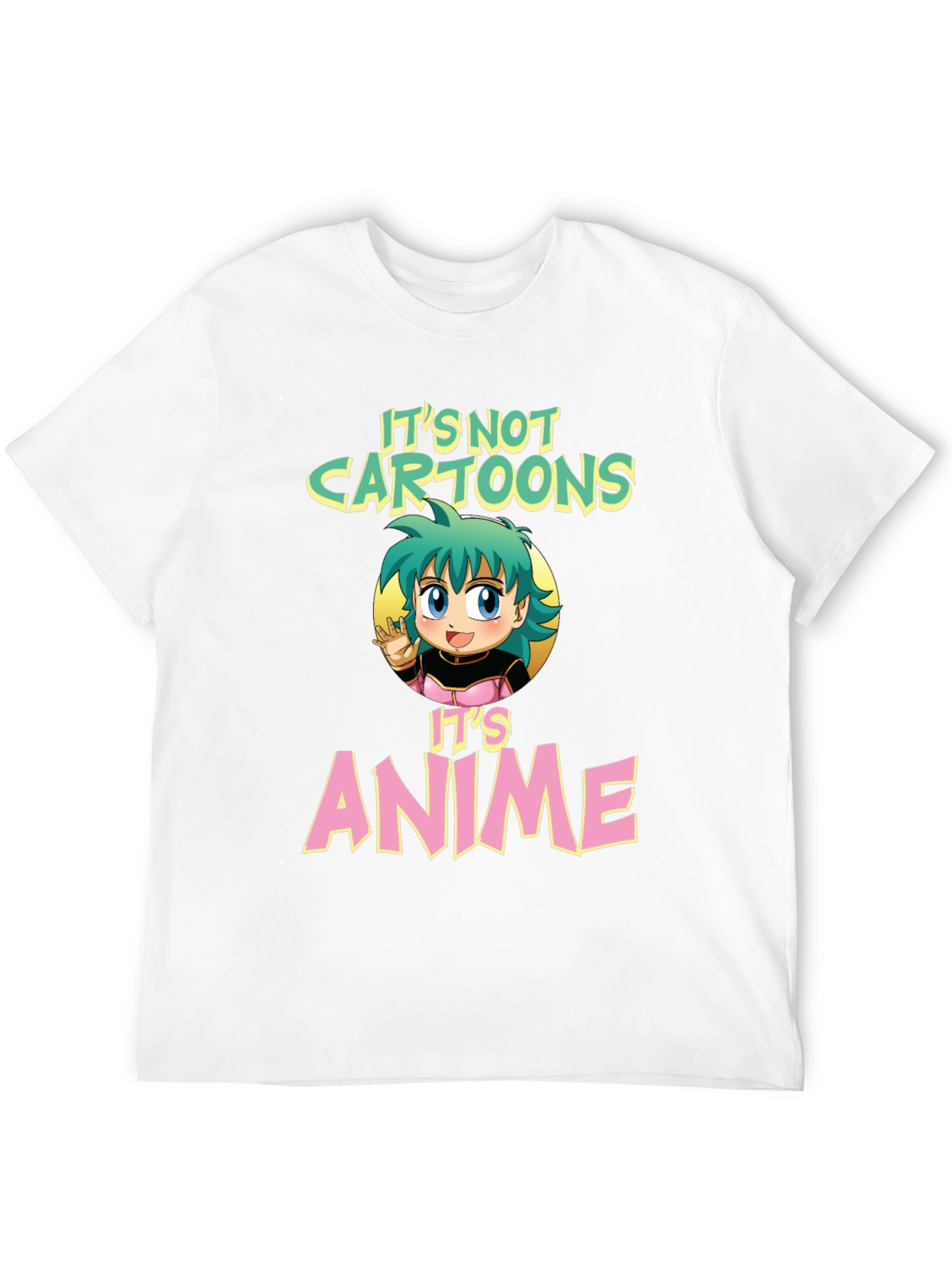 Its Not Cartoons Its Anime Graphic T-Shirt