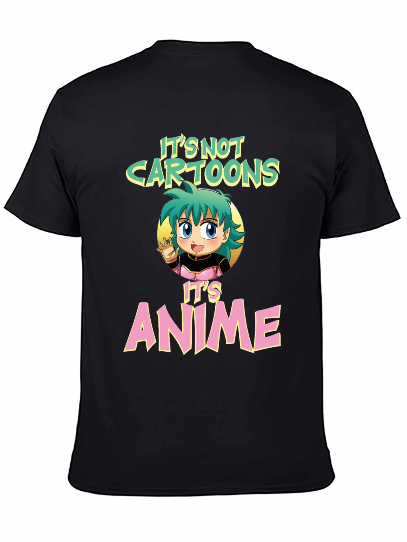 Its Not Cartoons Its Anime Graphic T-Shirt