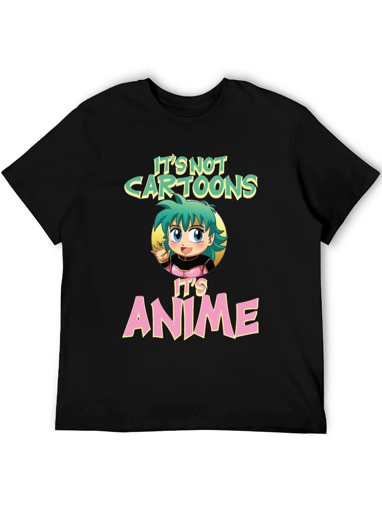 Its Not Cartoons Its Anime Graphic T-Shirt