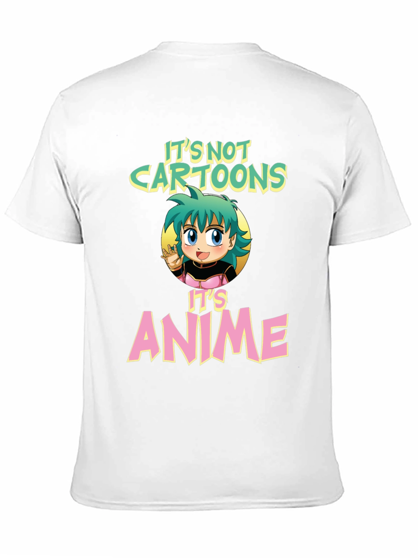 Its Not Cartoons Its Anime Graphic T-Shirt