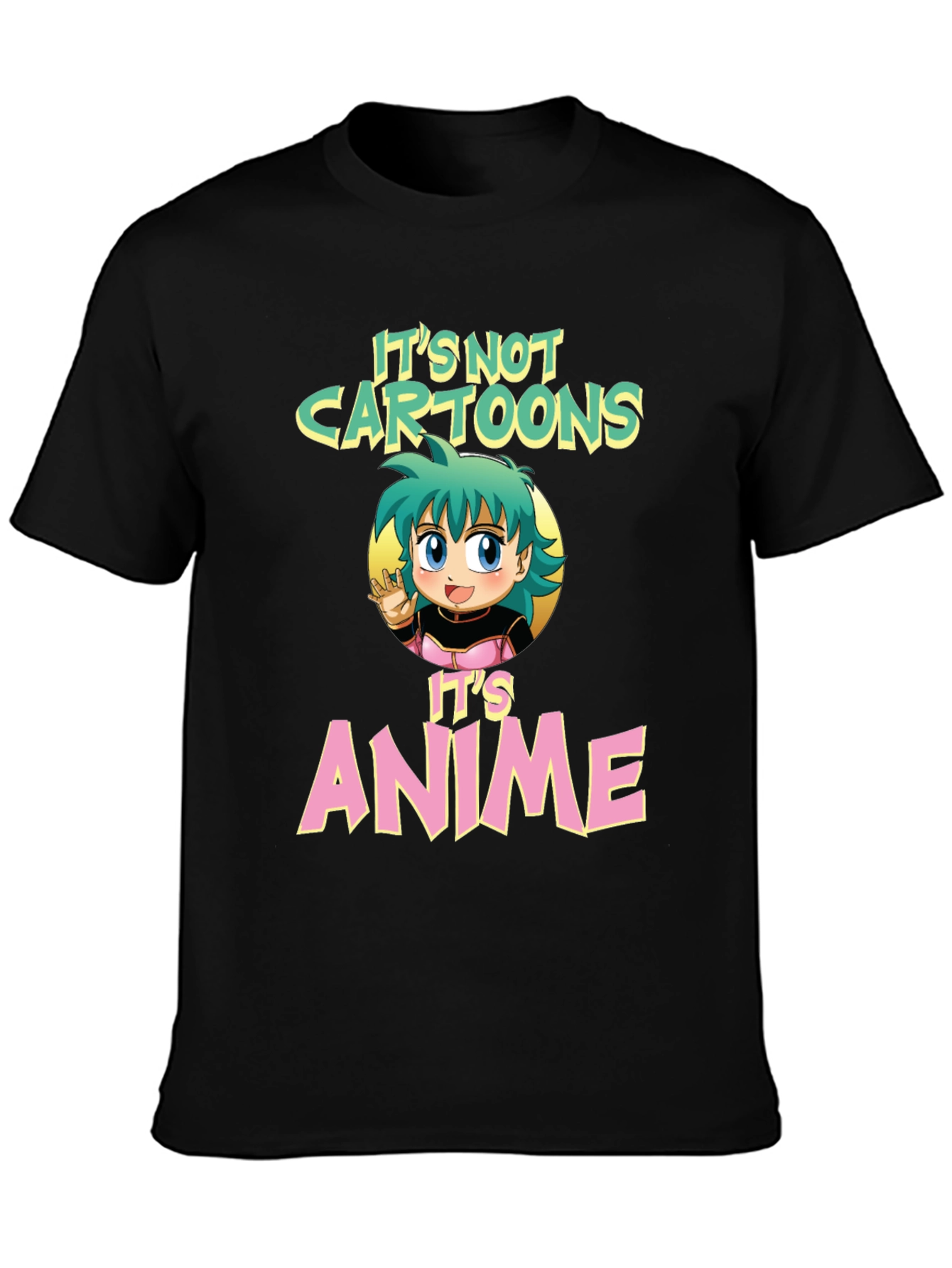 Its Not Cartoons Its Anime Graphic T-Shirt