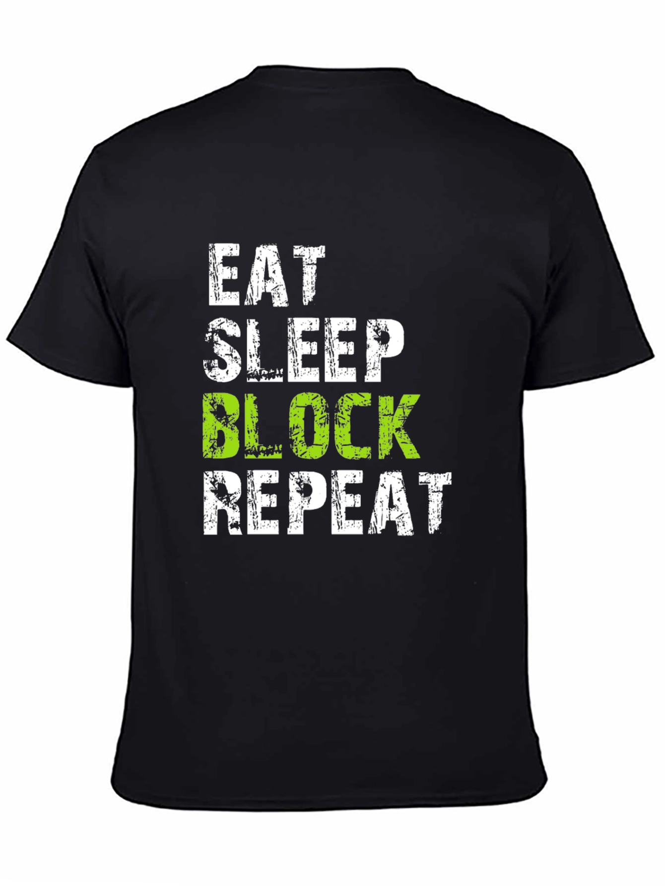Eat Sleep Block Repeat Volleyball T-Shirt