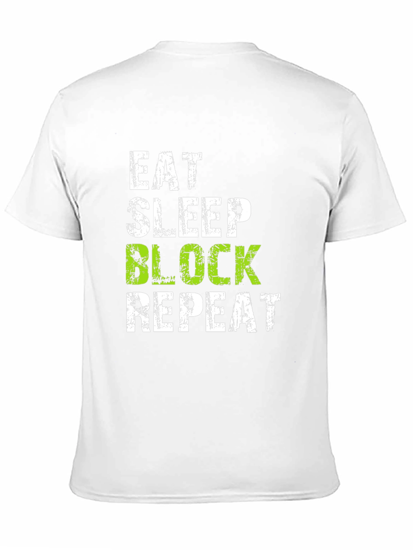 Eat Sleep Block Repeat Volleyball T-Shirt