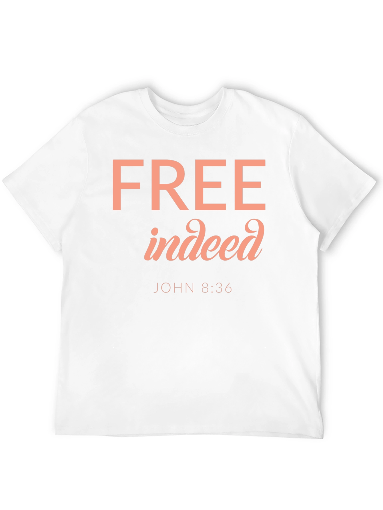 Free Indeed Graphic T-Shirt - Christian Verse