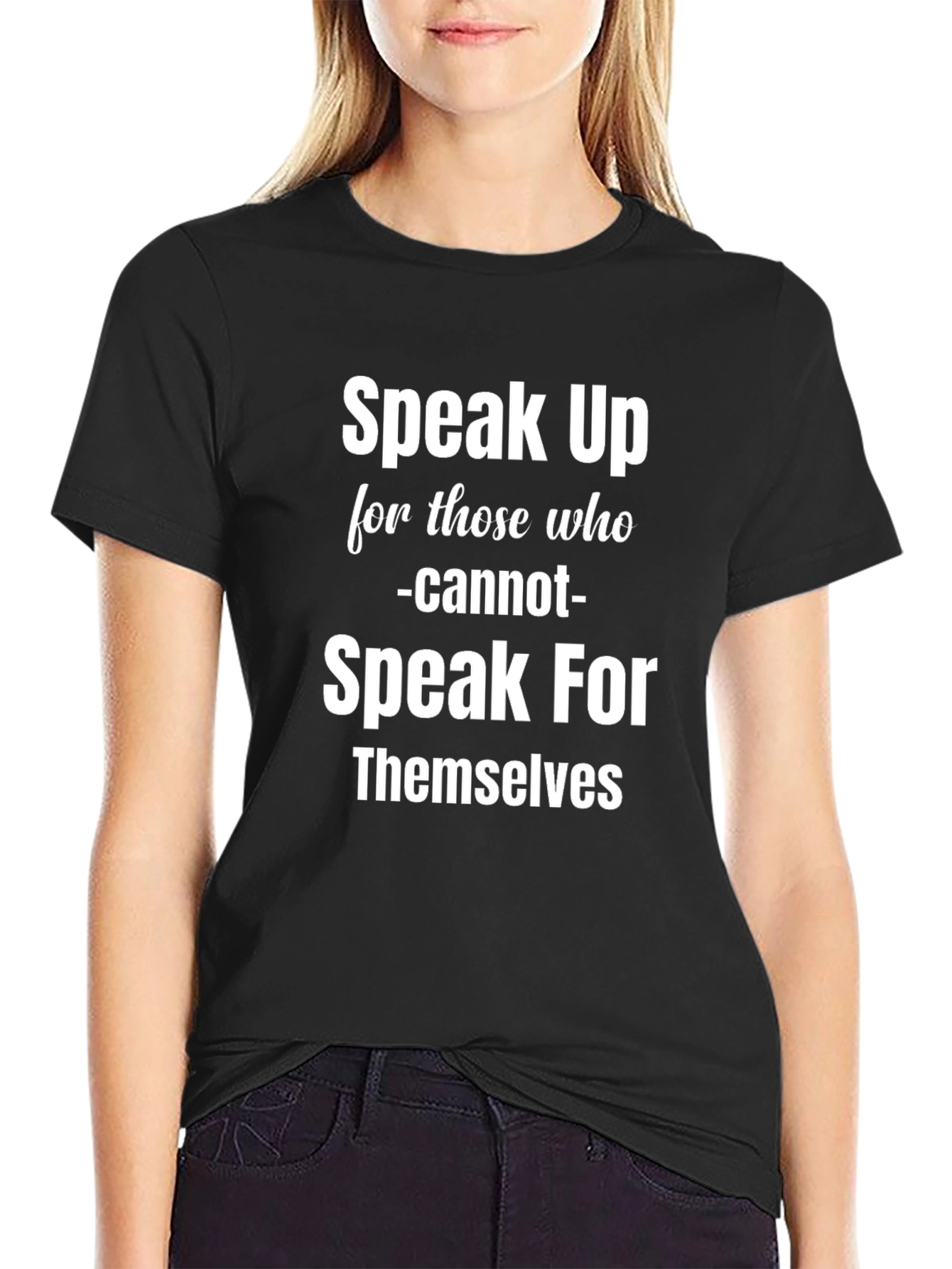 Speak Up T-Shirt - Advocate For Others