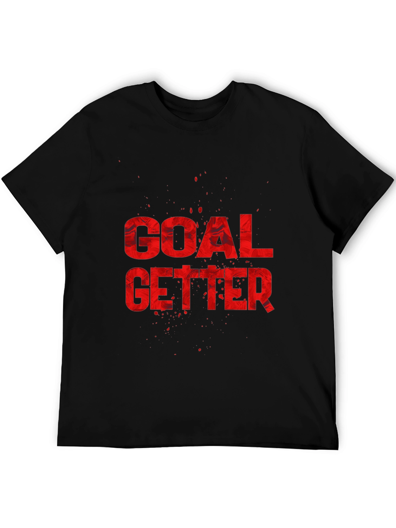 Goal Getter Graphic Tee - Black
