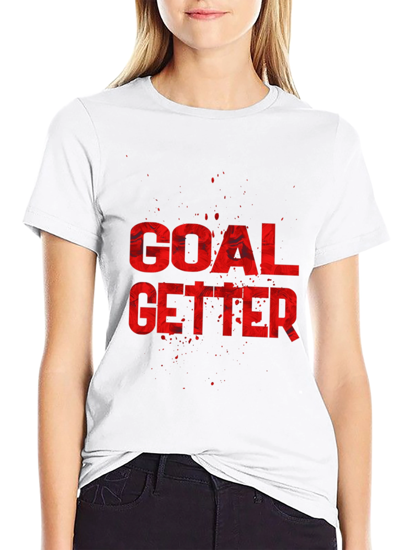 Goal Getter Graphic Tee - Black