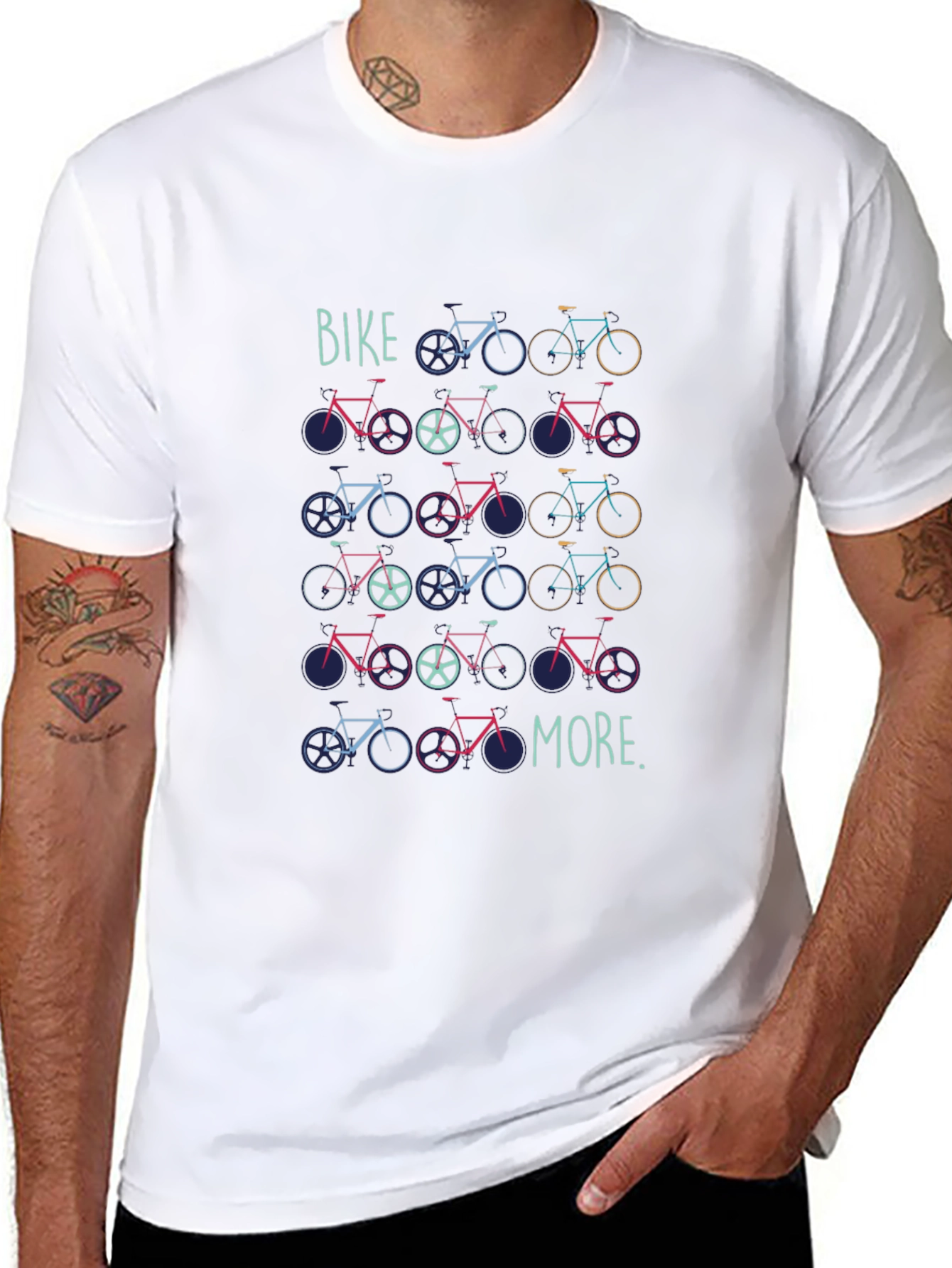 Bike More Graphic T-Shirt