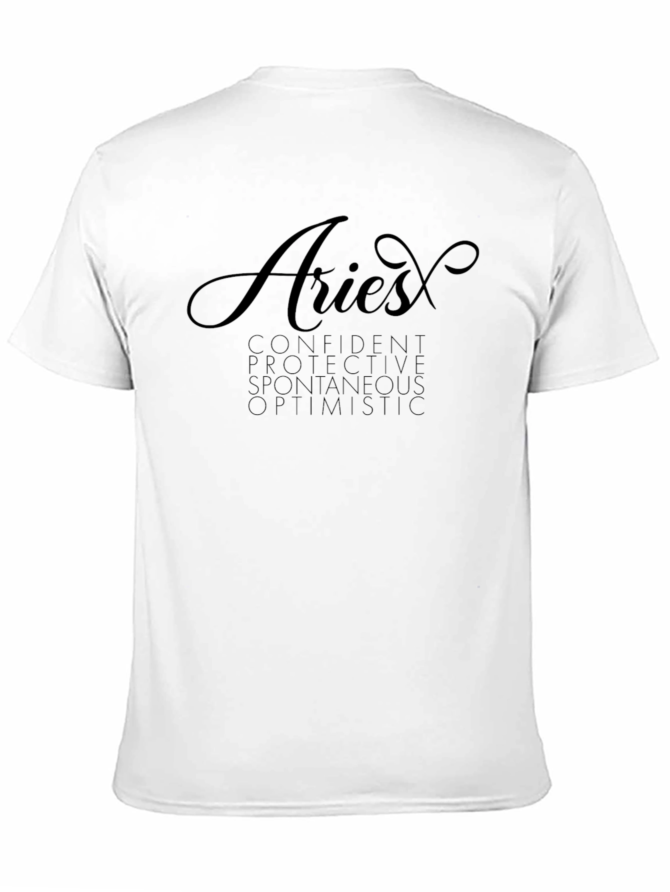 Aries Zodiac T-Shirt - Confident Optimistic Tee