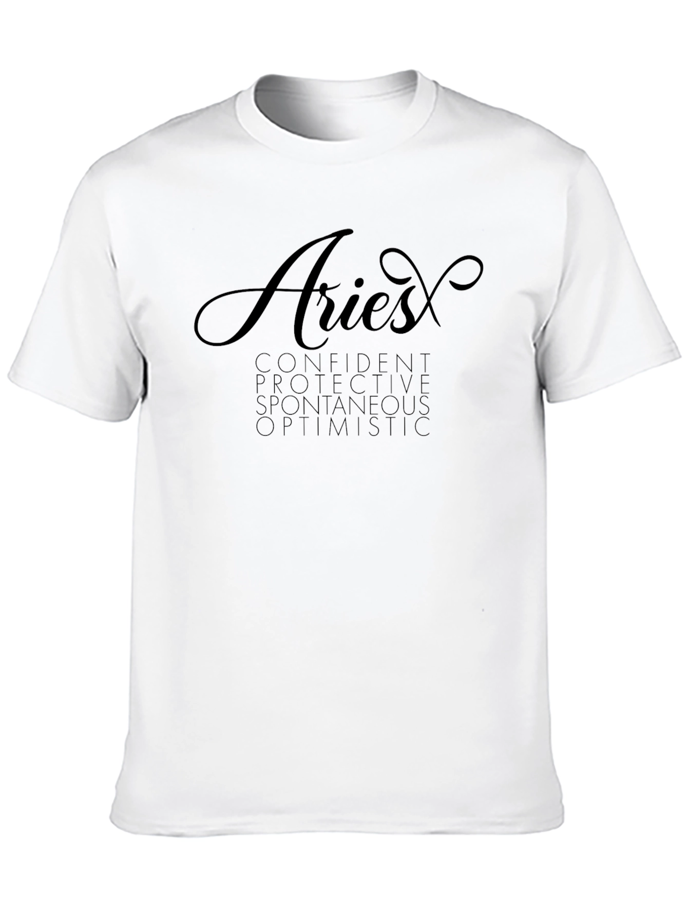Aries Zodiac T-Shirt - Confident Optimistic Tee