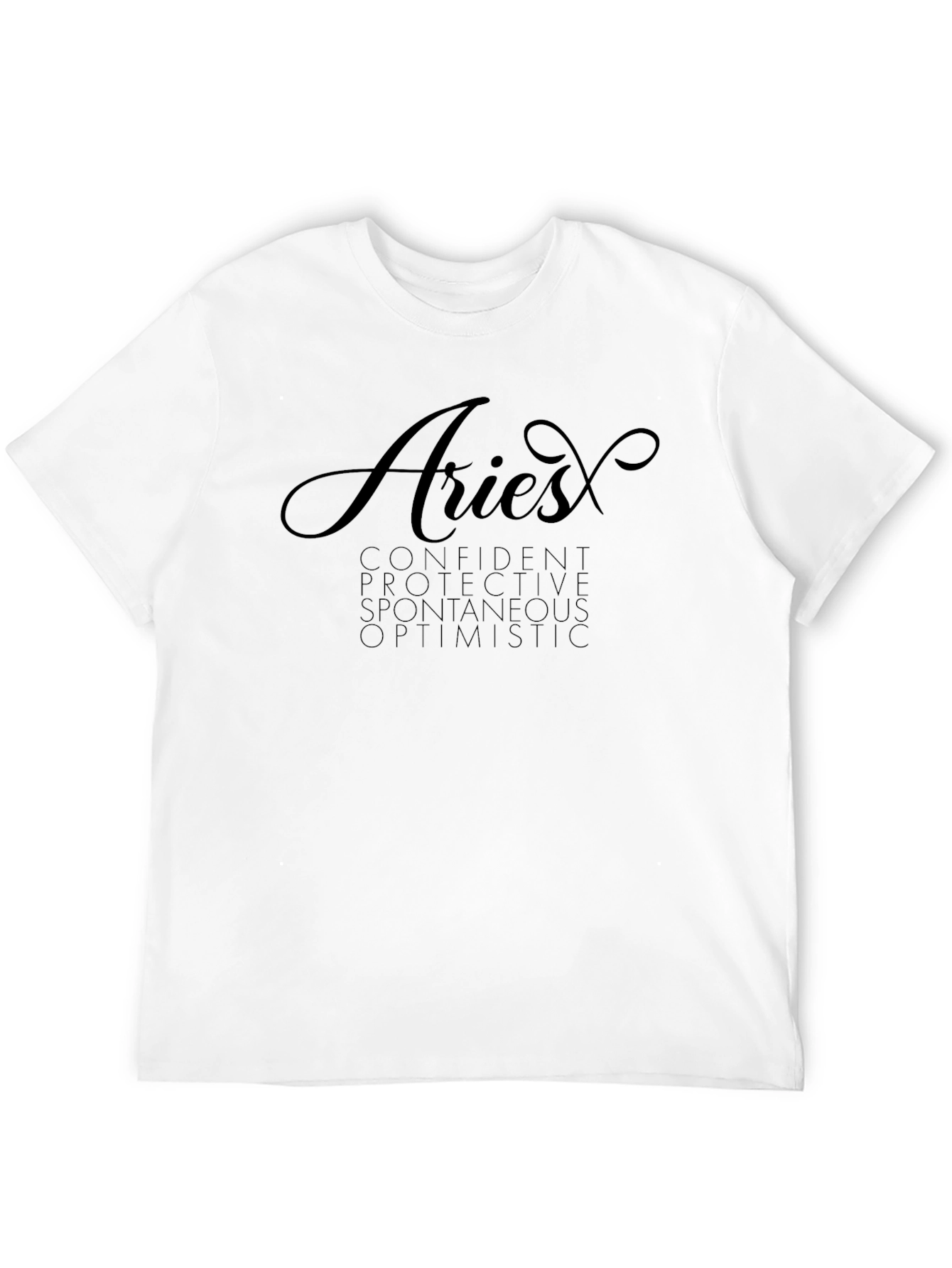 Aries Zodiac T-Shirt - Confident Optimistic Tee
