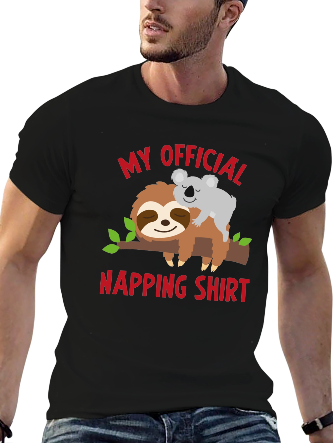 My Official Napping Shirt Sloth & Koala T-Shirt
