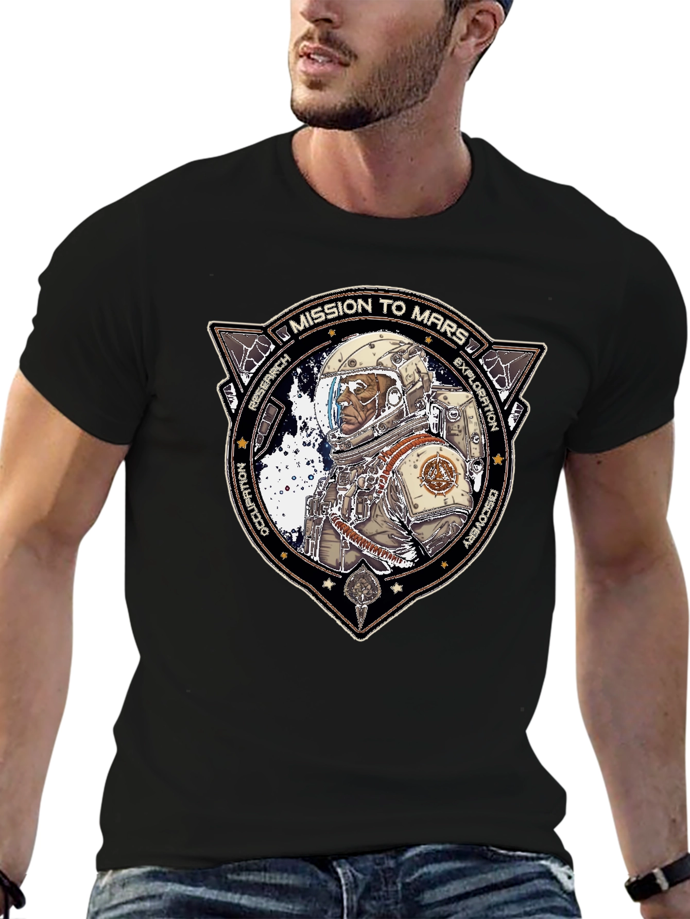 Mission to Mars Graphic T-Shirt