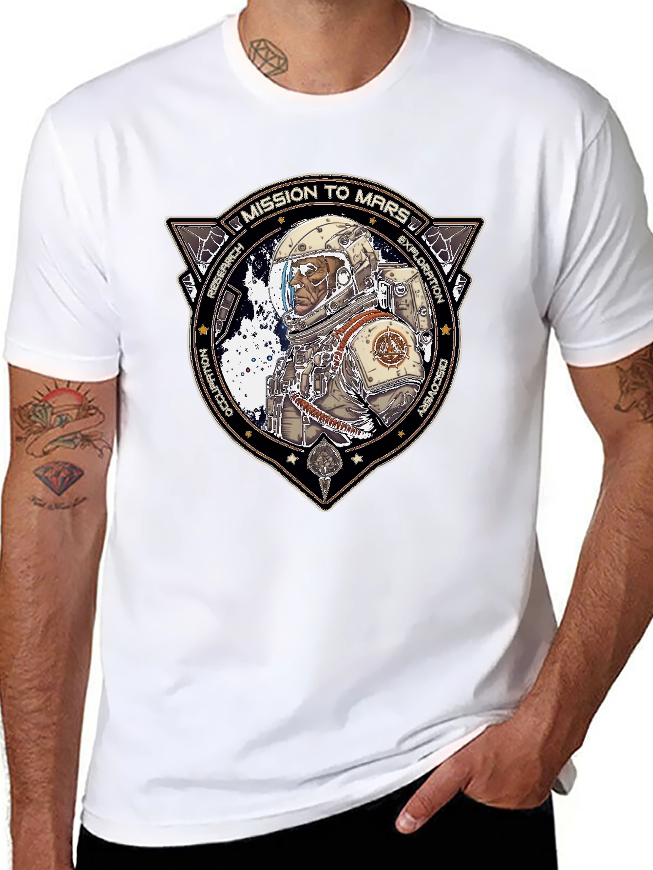 Mission to Mars Graphic T-Shirt