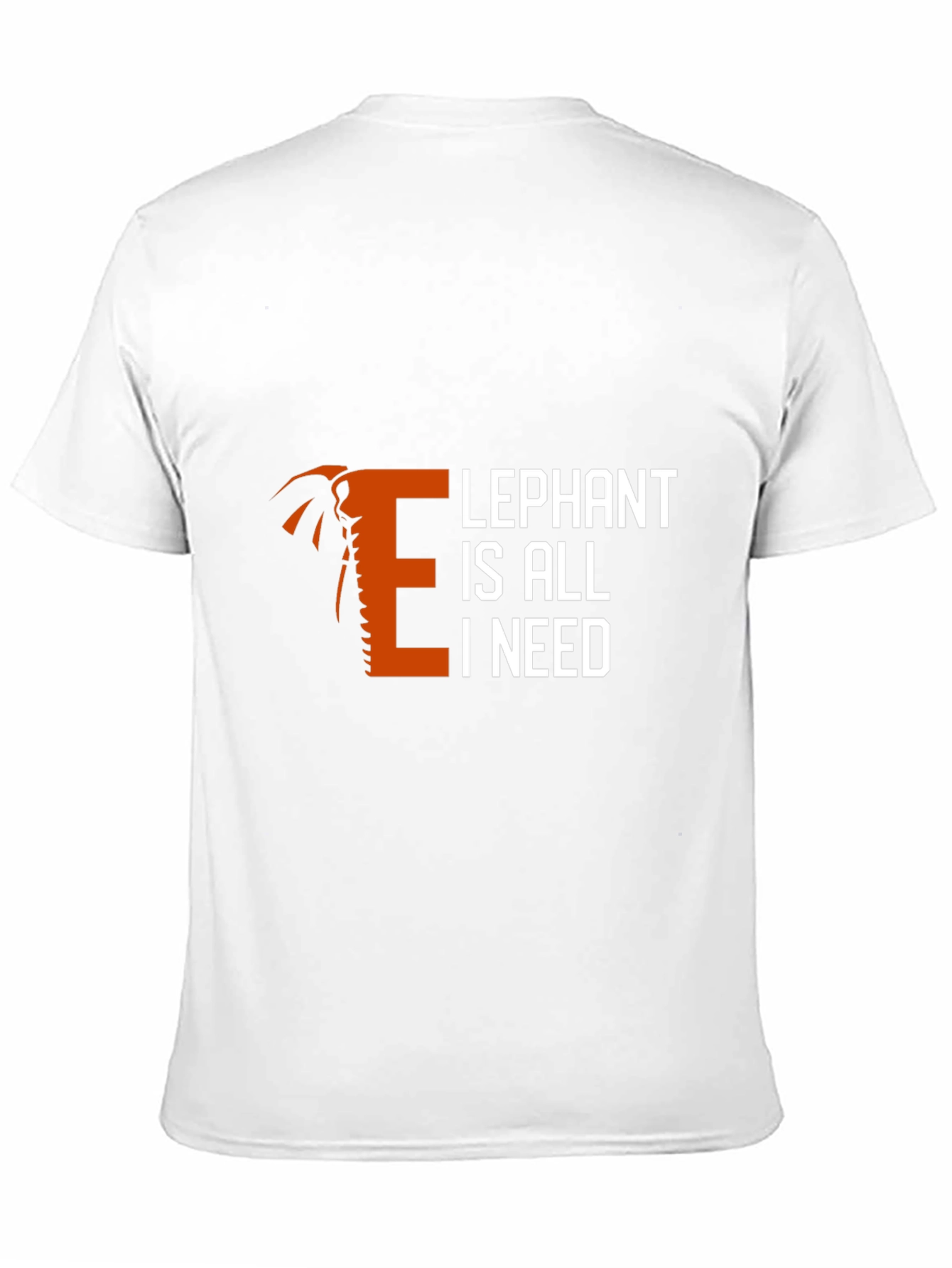 Elephant is All I Need Graphic T-Shirt