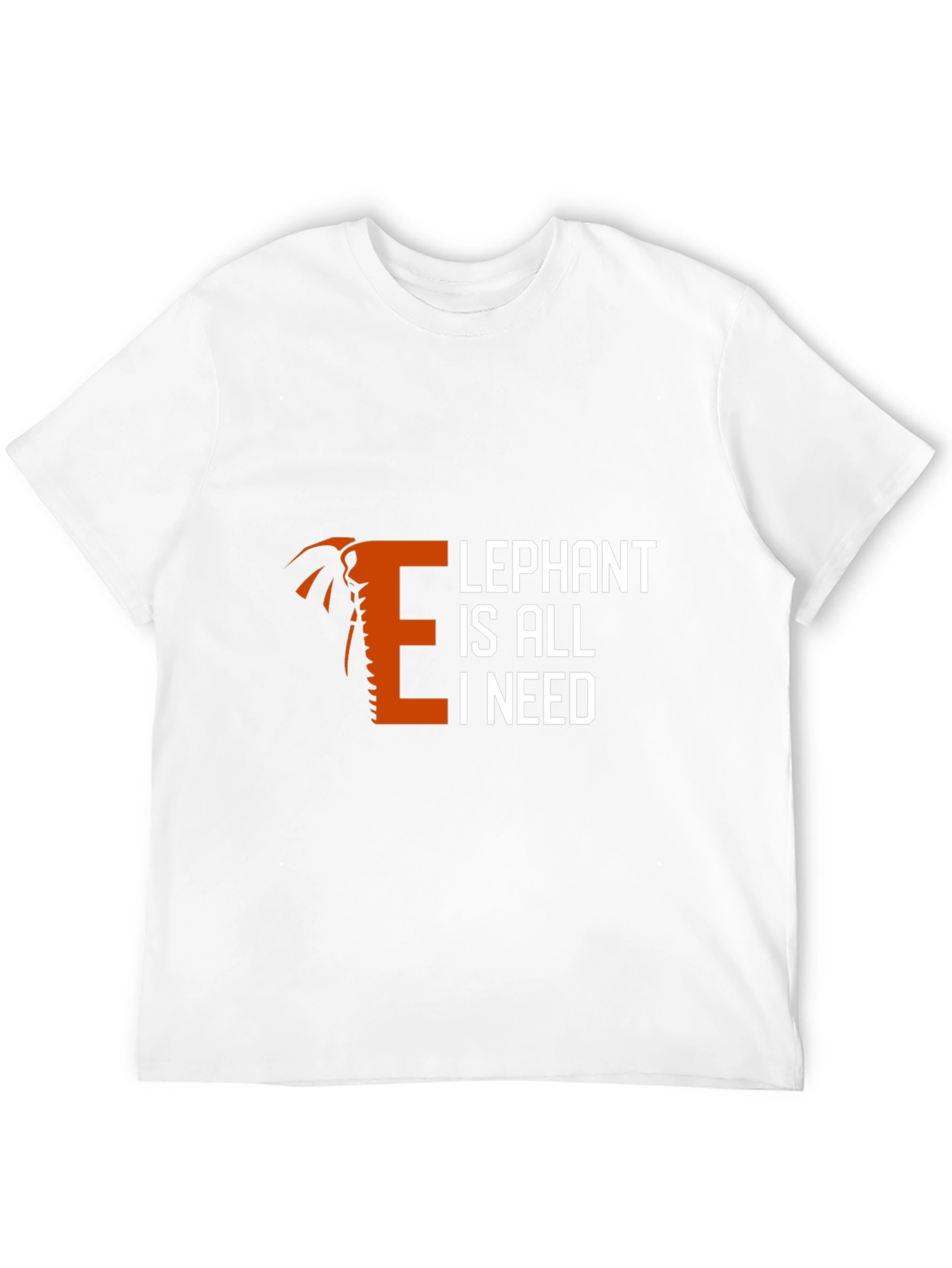 Elephant is All I Need Graphic T-Shirt