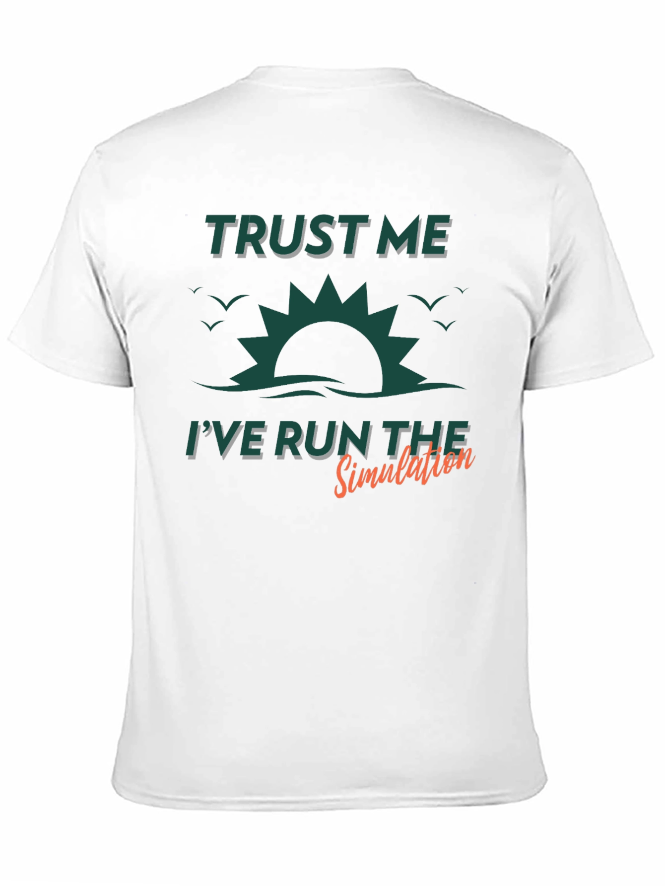 Trust Me Ive Run The Simulation Graphic Tee