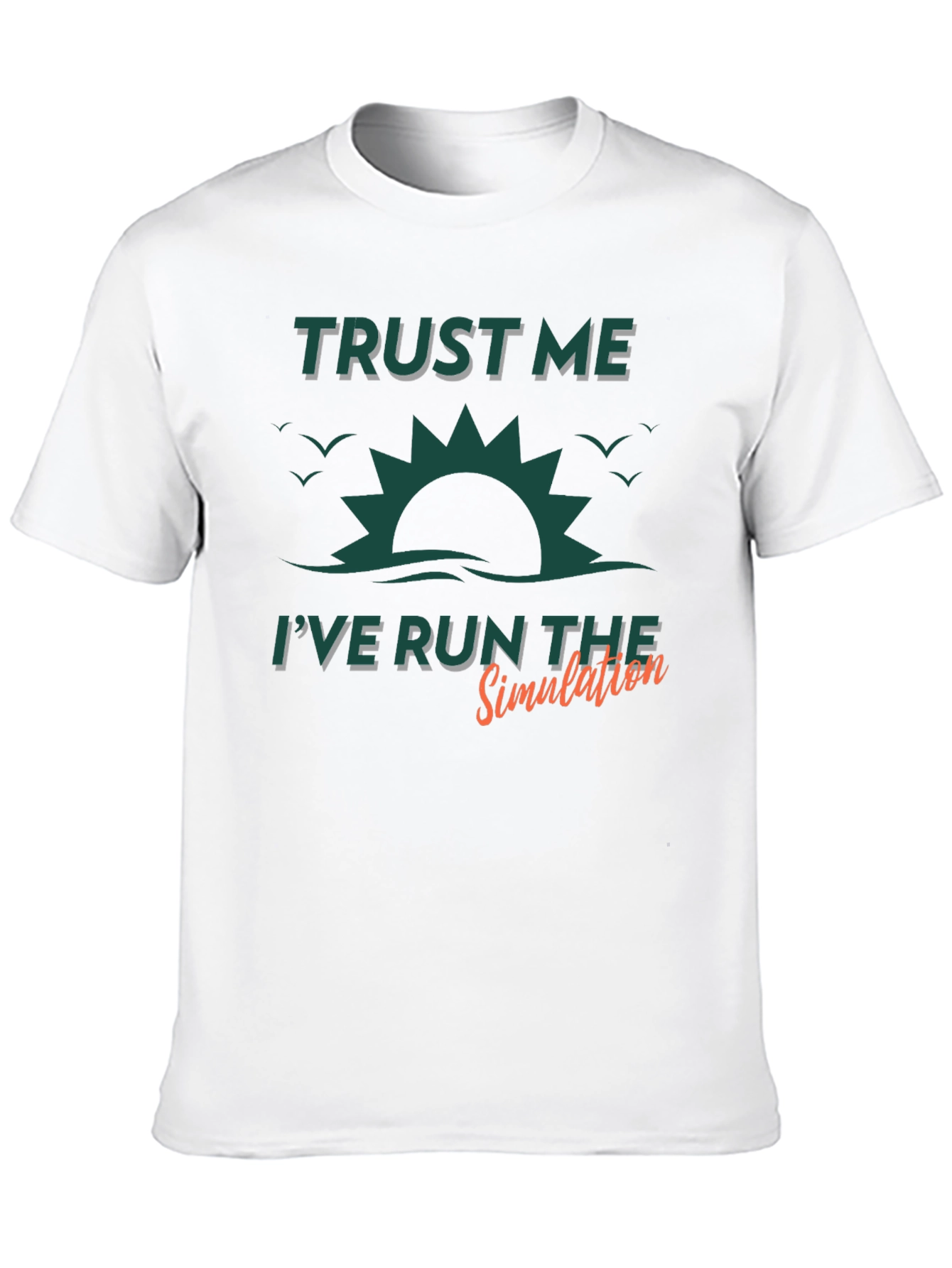 Trust Me Ive Run The Simulation Graphic Tee