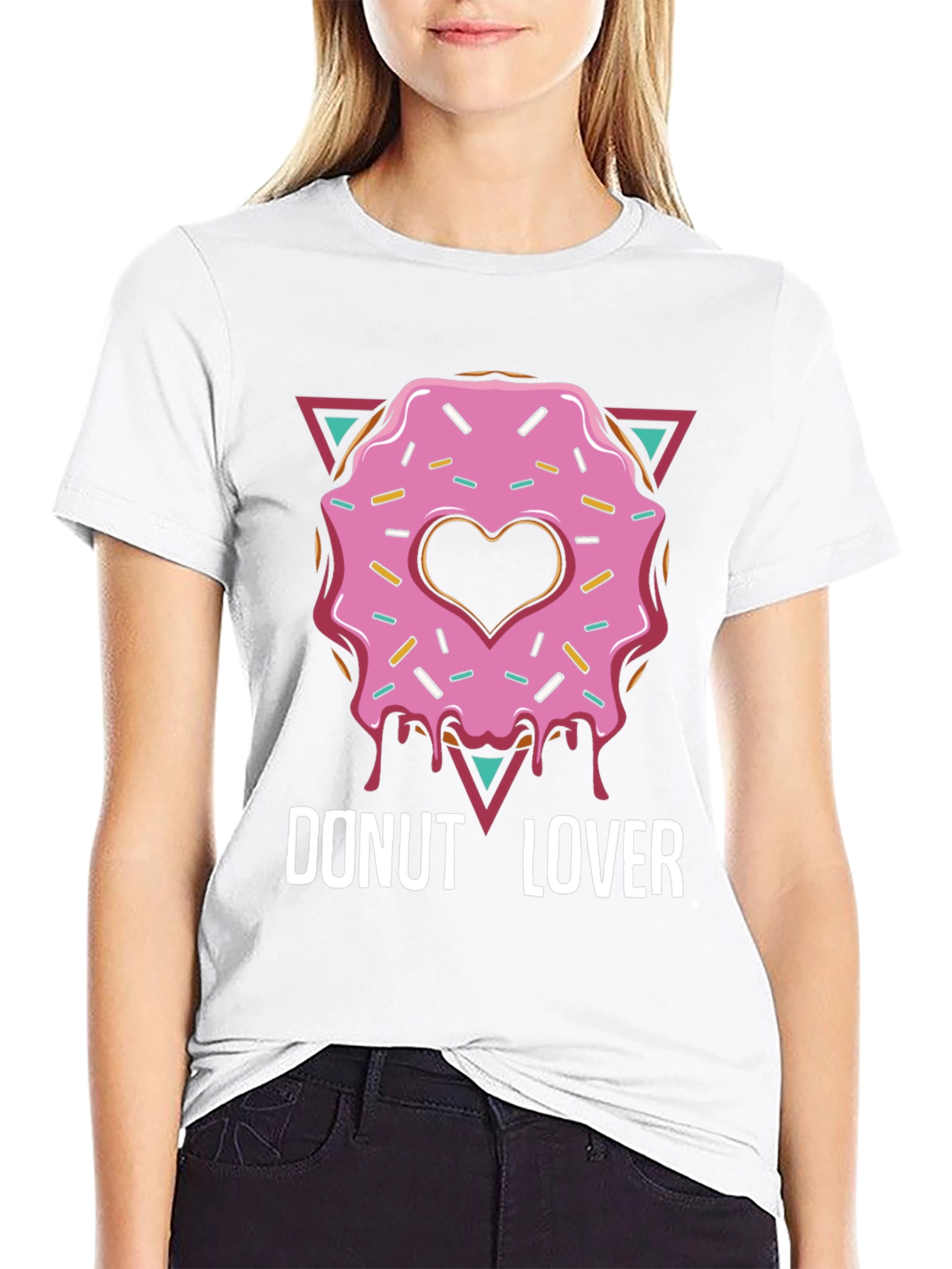 Donut Lover Graphic T-Shirt