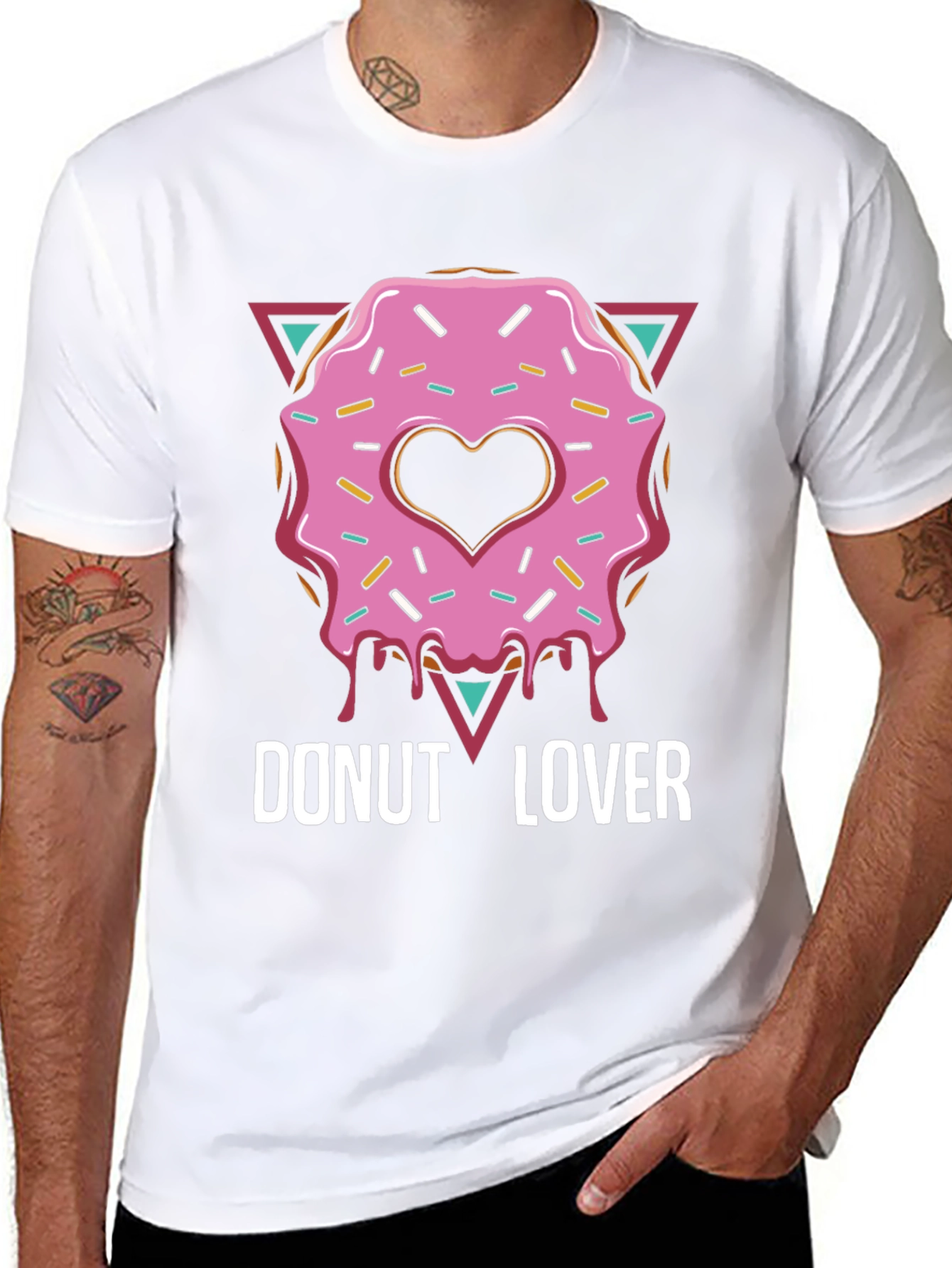 Donut Lover Graphic T-Shirt