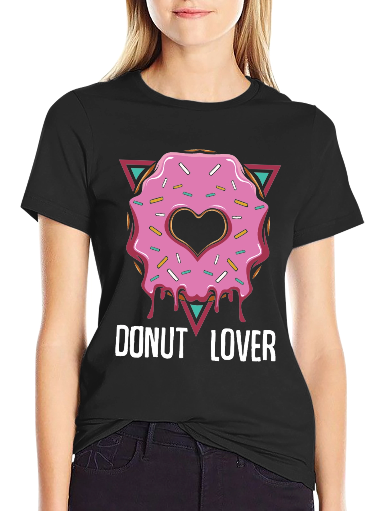 Donut Lover Graphic T-Shirt