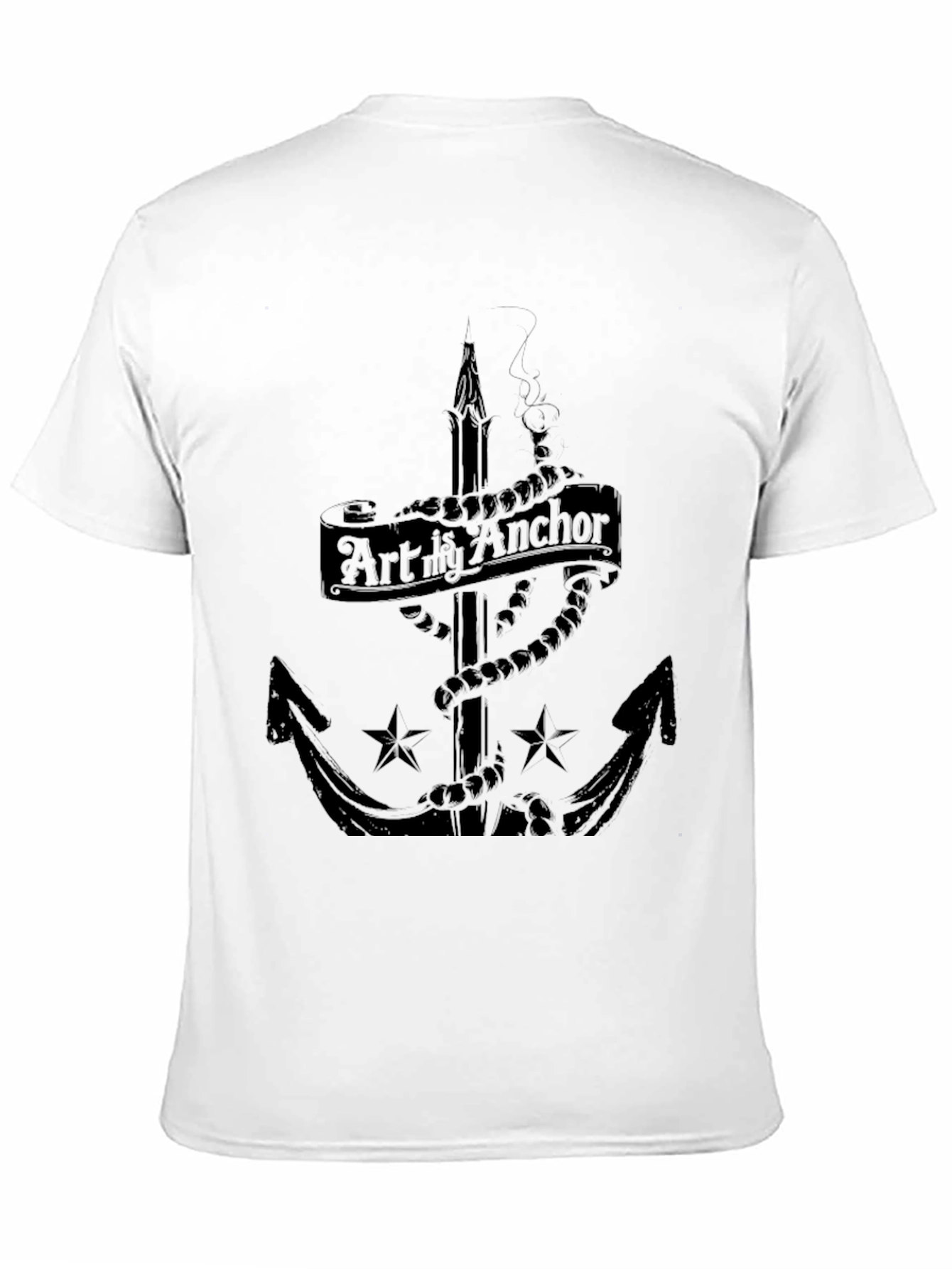 Art is My Anchor Graphic T-Shirt