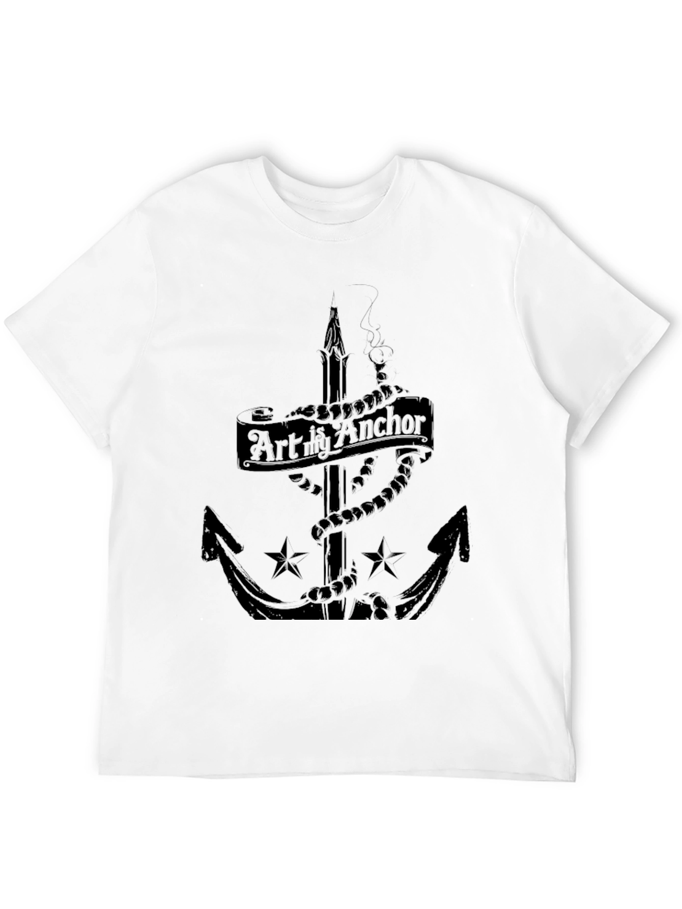 Art is My Anchor Graphic T-Shirt