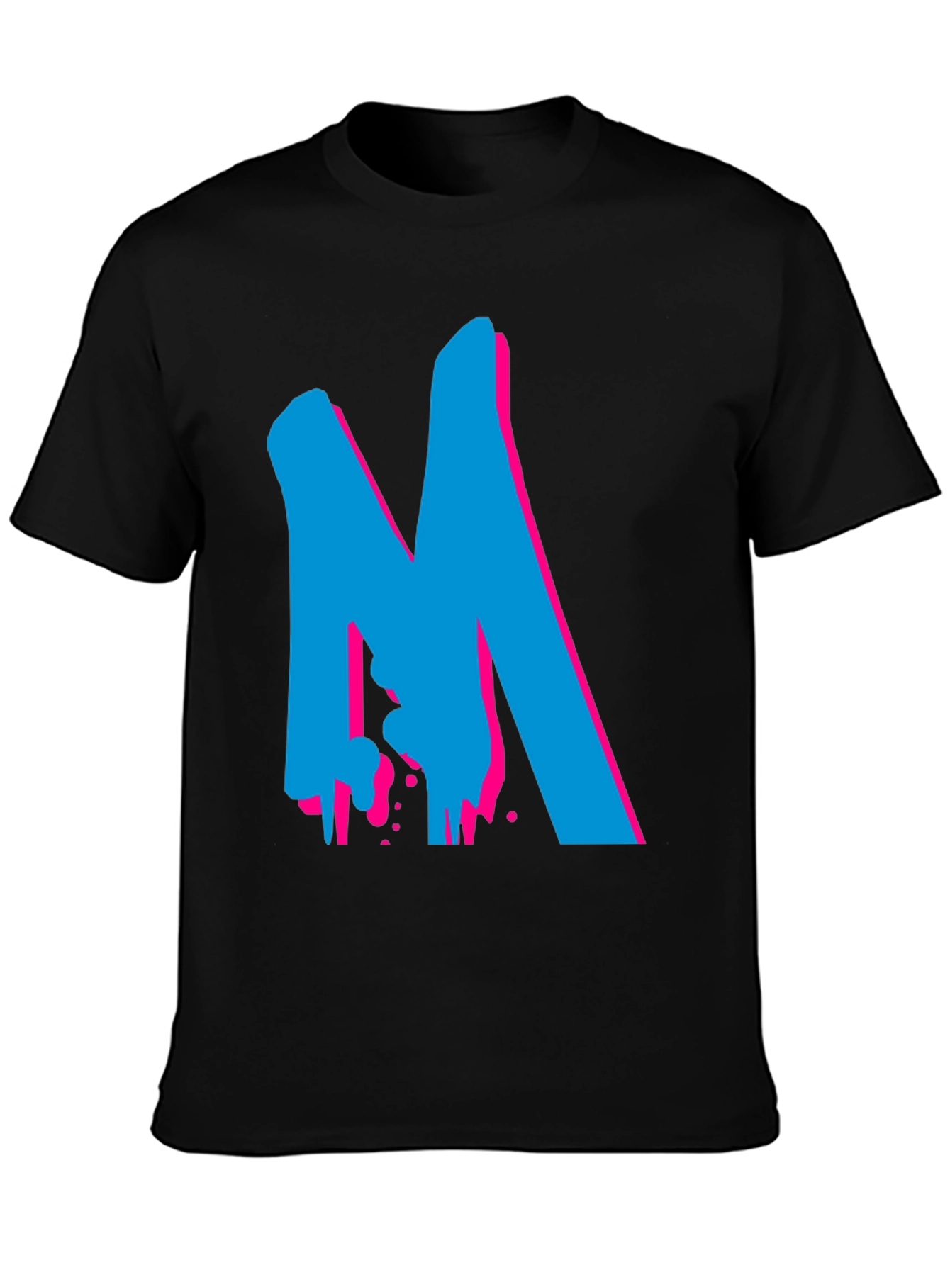 Bold Graphic Tee - M Design - Black