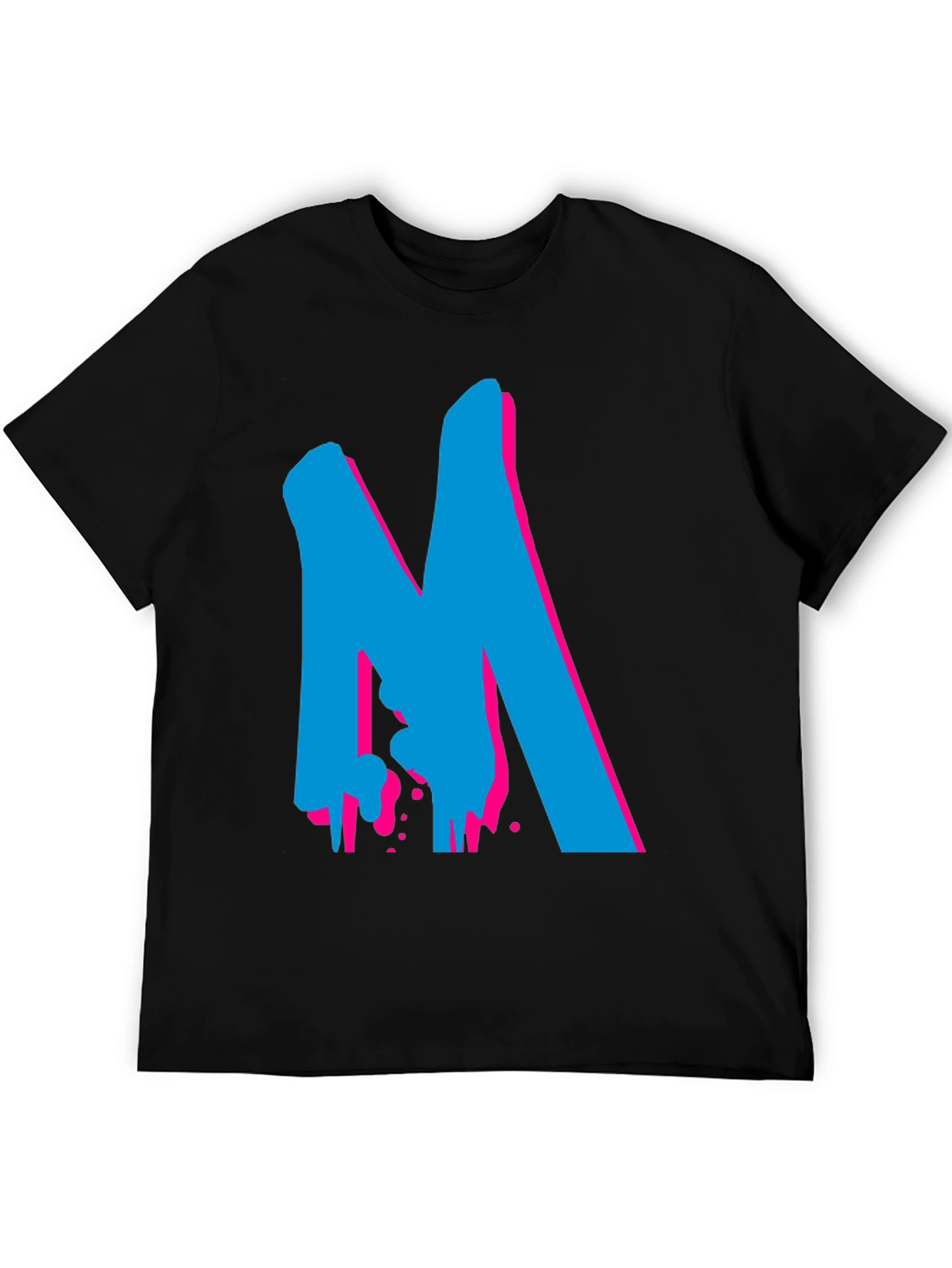 Bold Graphic Tee - M Design - Black