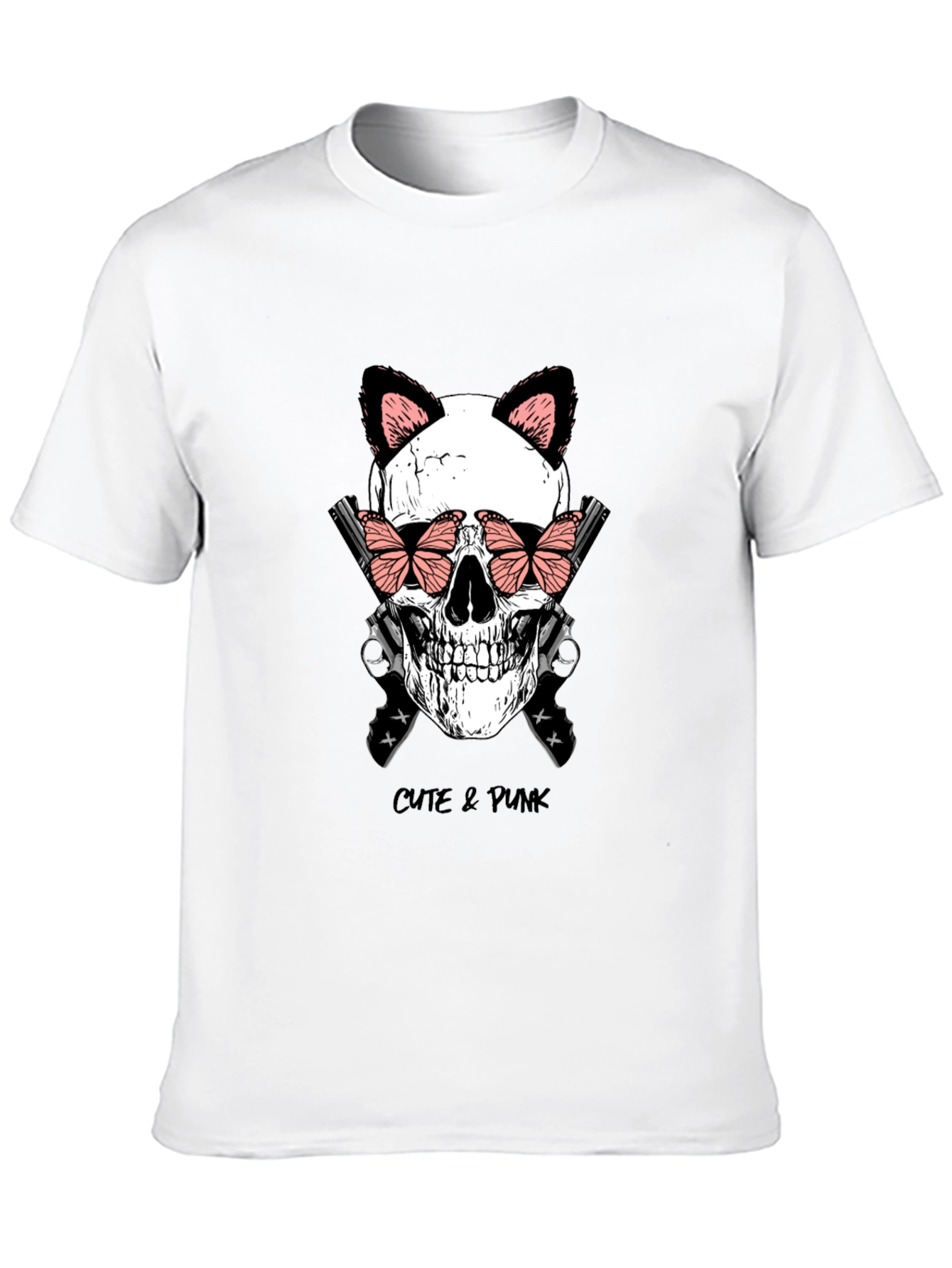 Cute & Punk Skull T-Shirt
