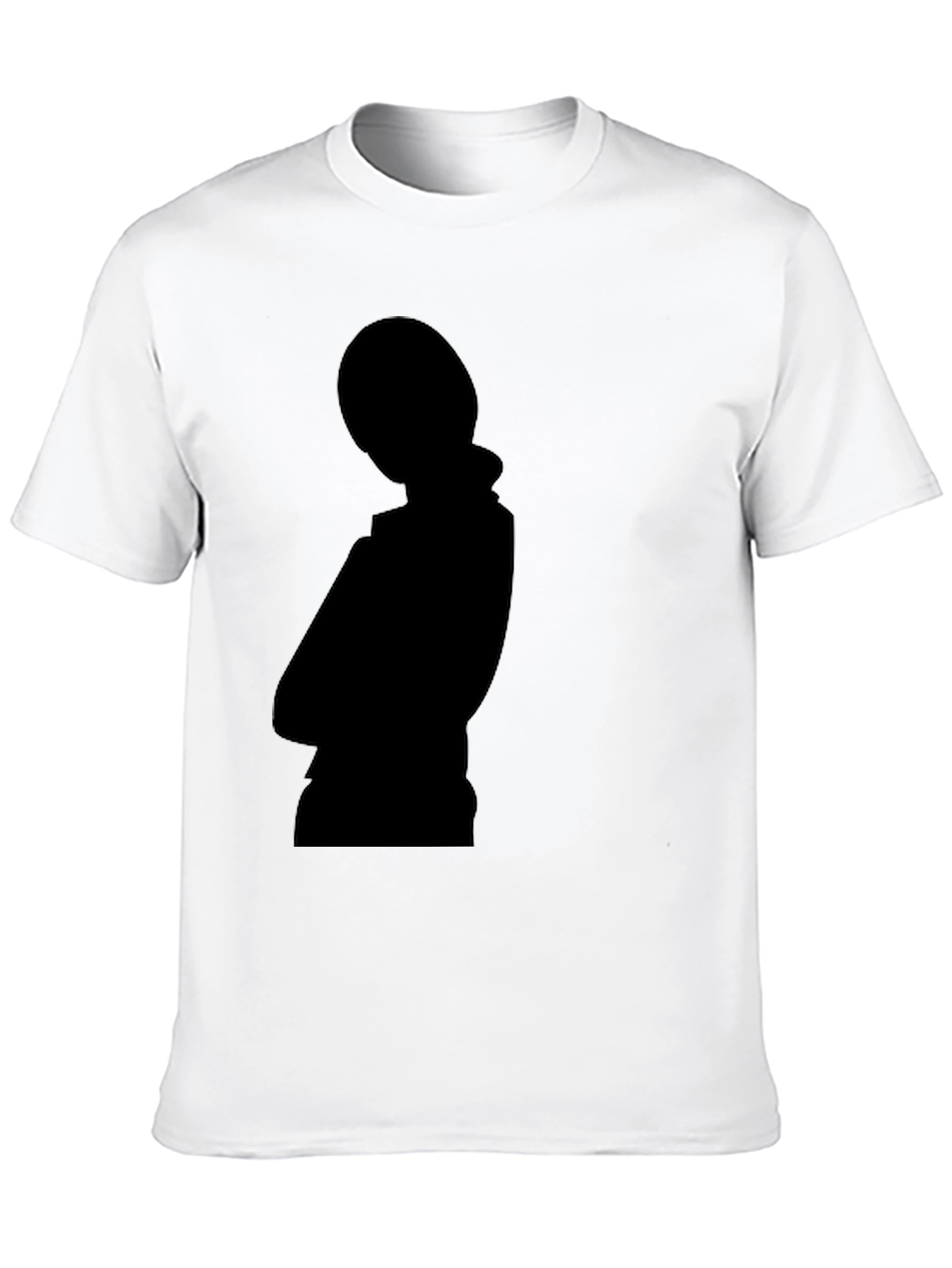 Silhouette Graphic Black Tee