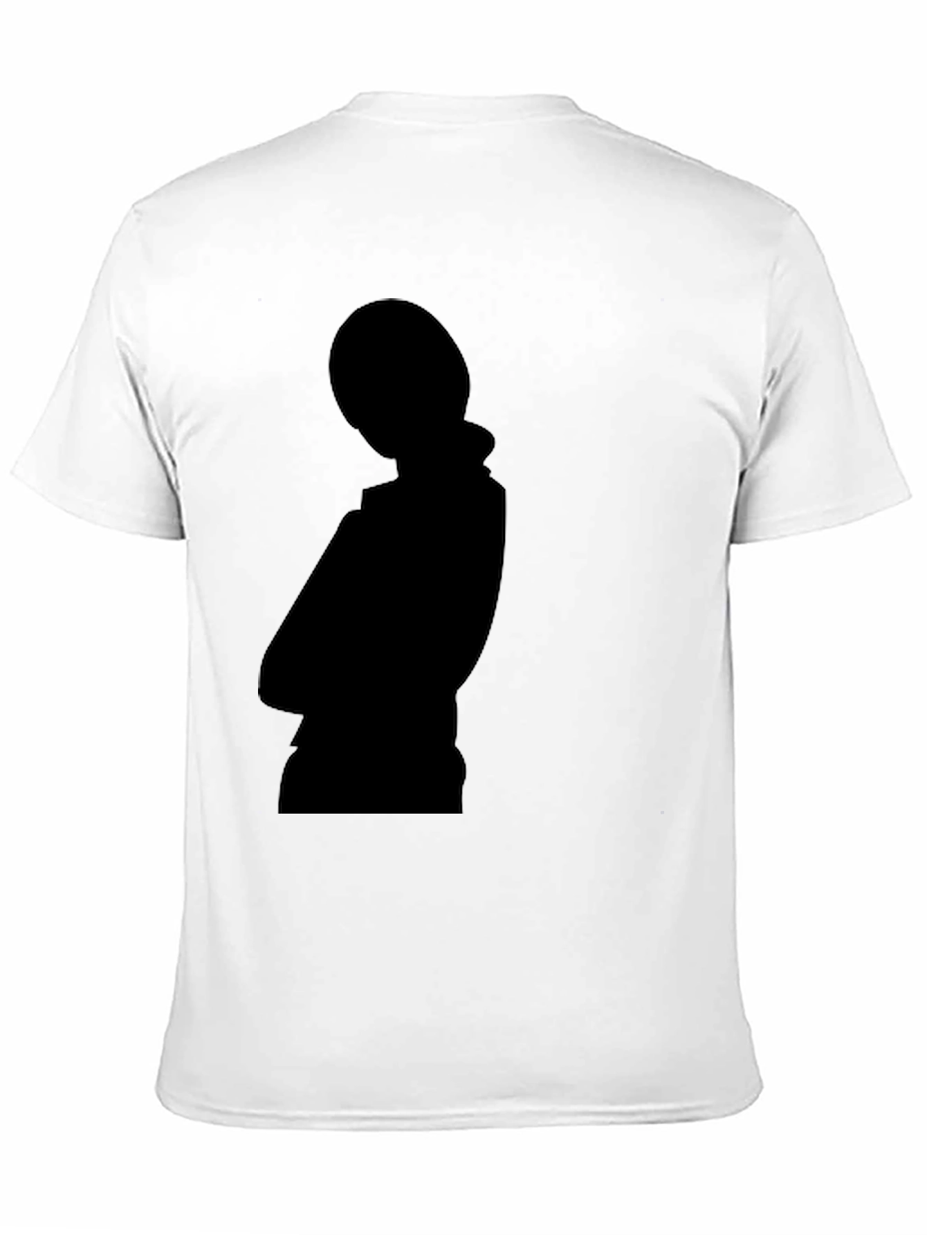Silhouette Graphic Black Tee