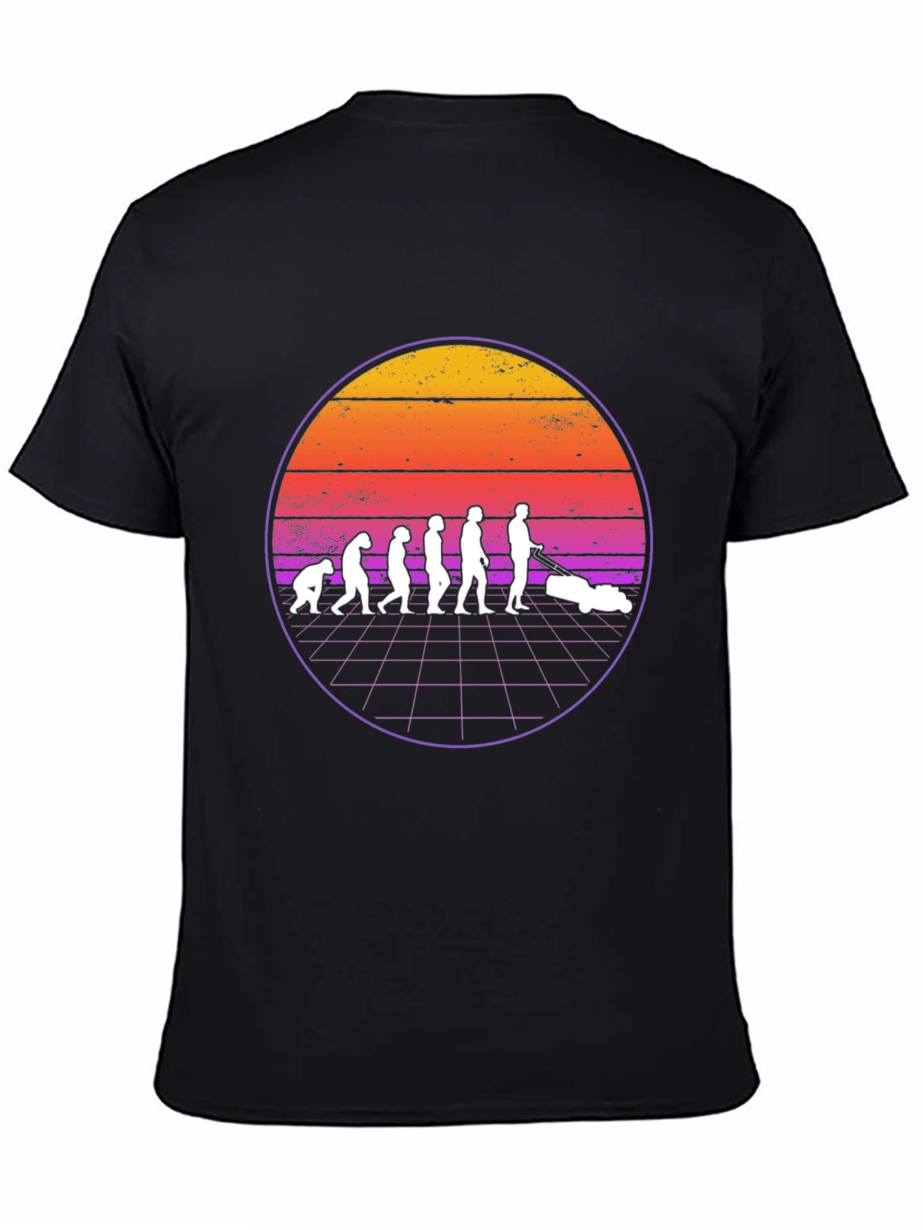 Evolution of Lawn Care T-Shirt