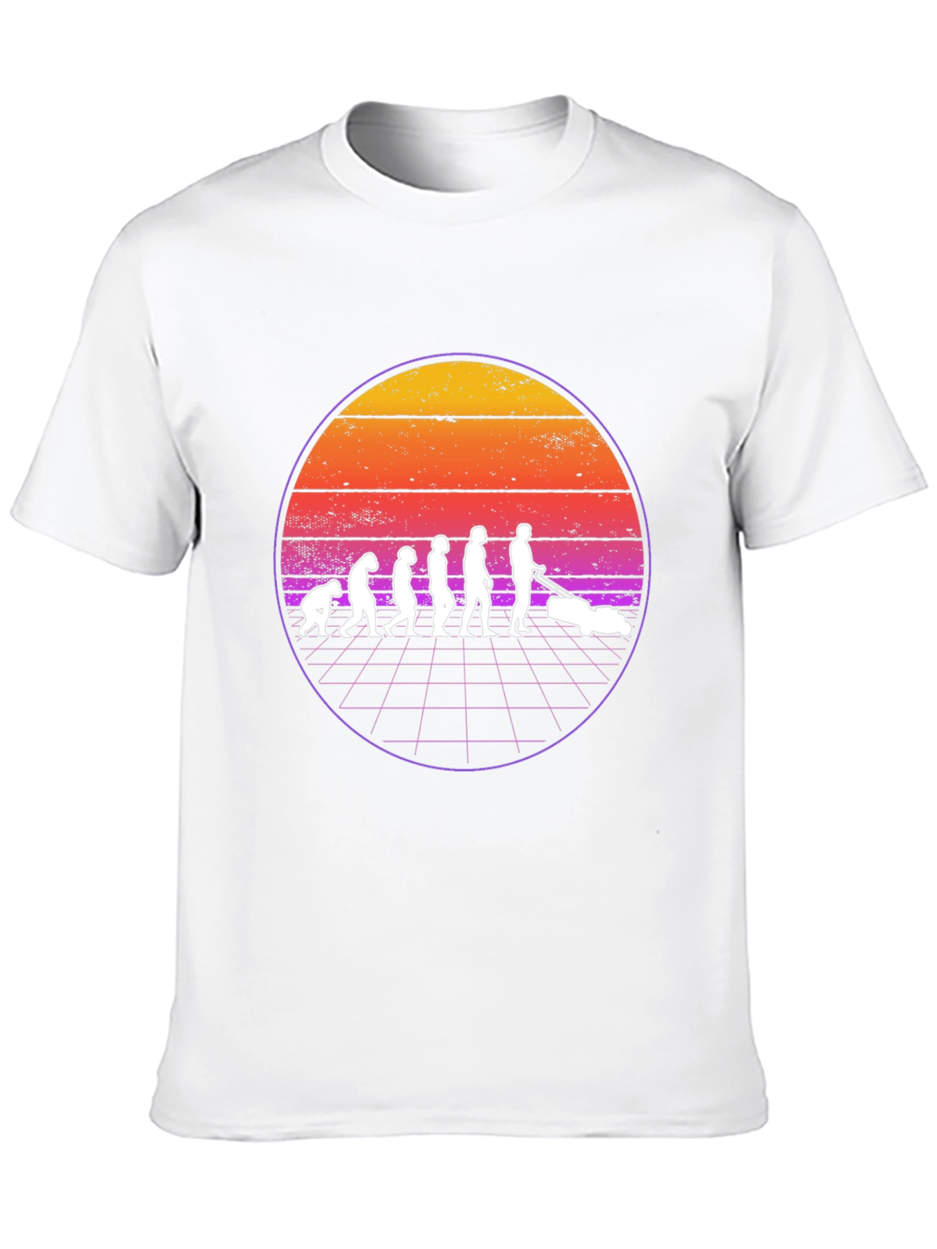 Evolution of Lawn Care T-Shirt