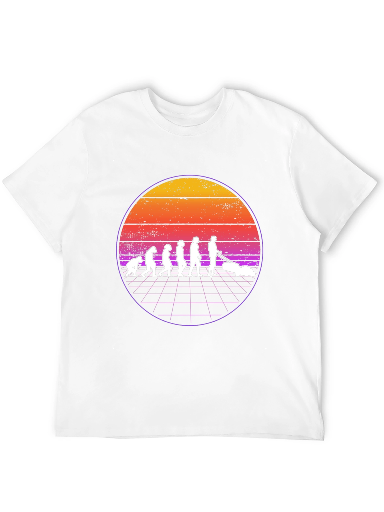 Evolution of Lawn Care T-Shirt