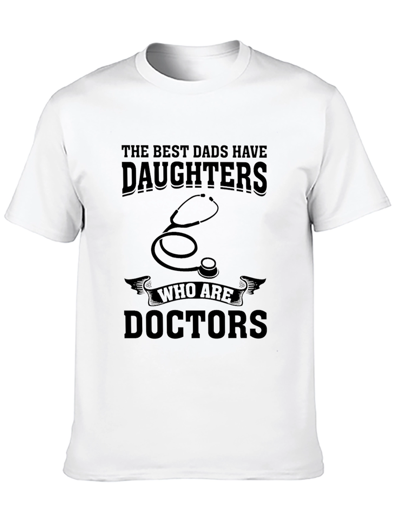 Best Dads Daughters Doctors T-Shirt