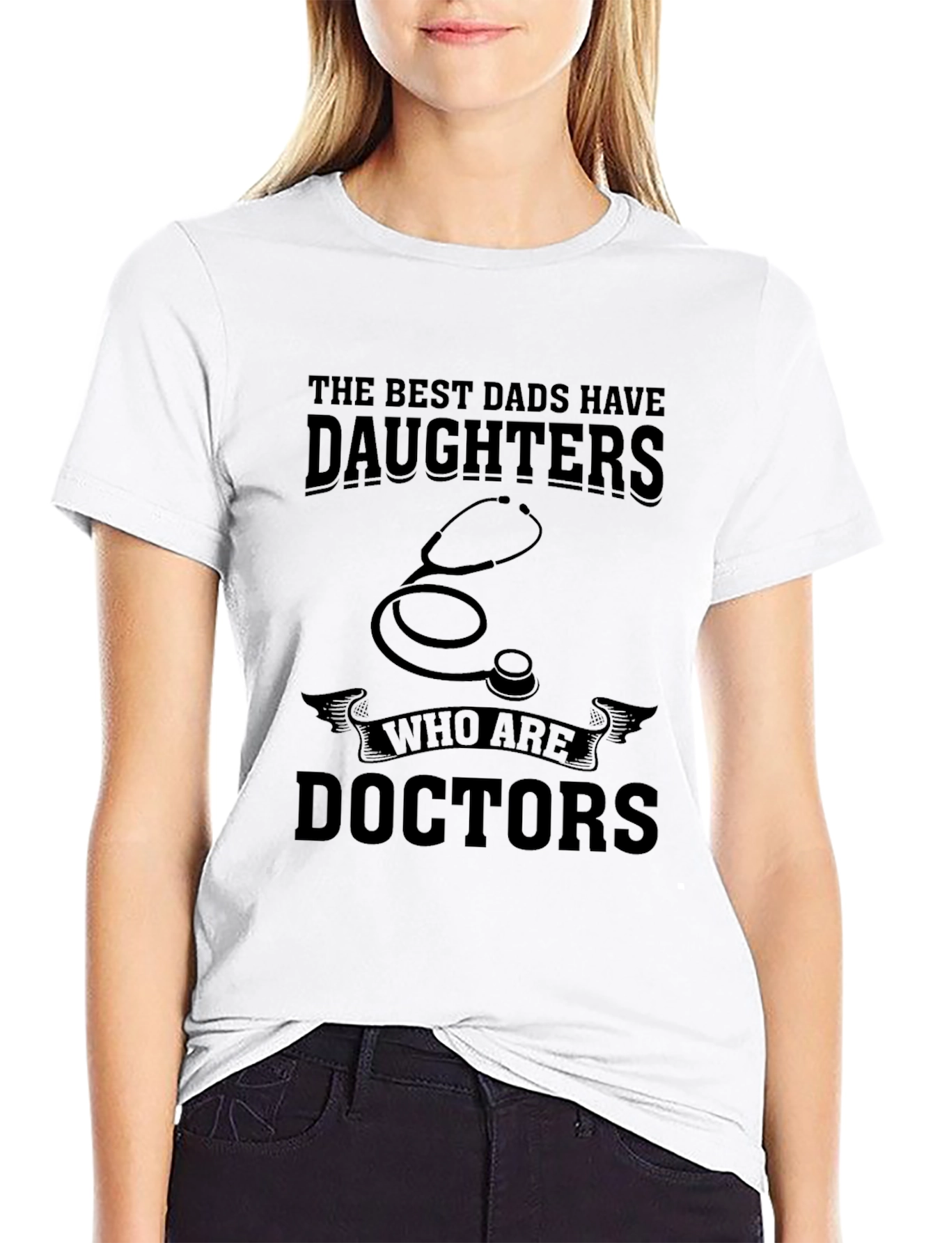 Best Dads Daughters Doctors T-Shirt