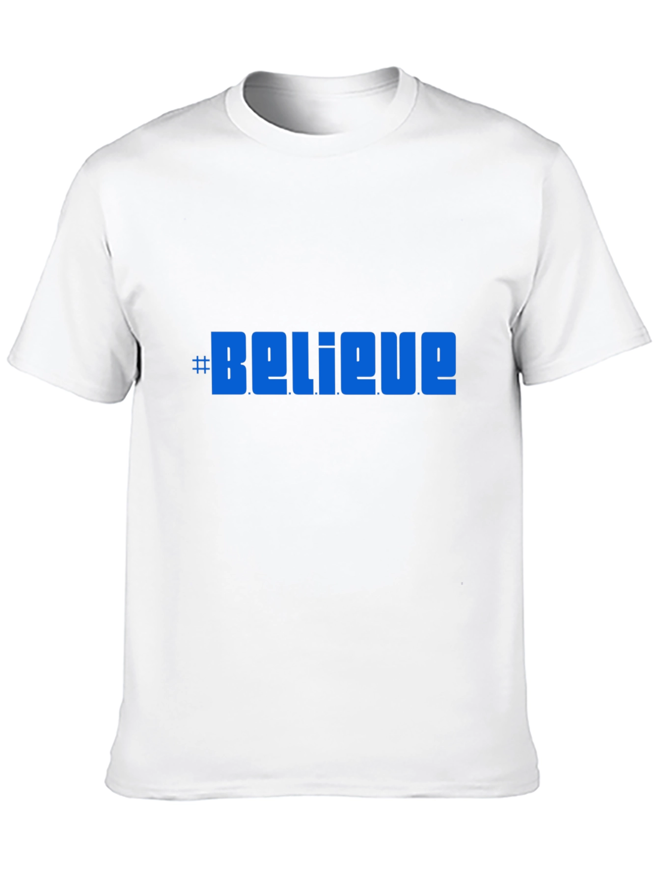 Believe Graphic Tee -  Comfortable Black T-Shirt