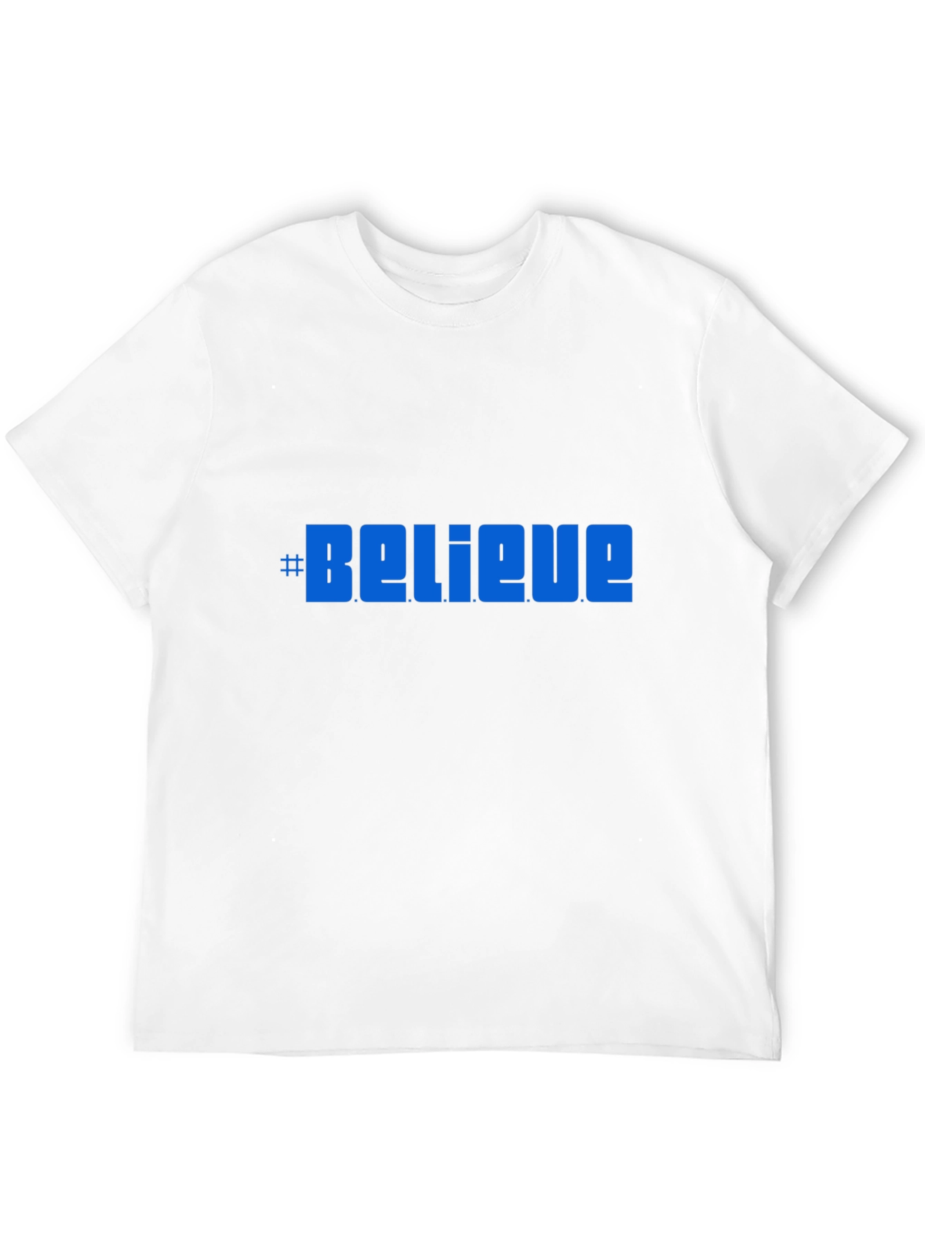 Believe Graphic Tee -  Comfortable Black T-Shirt