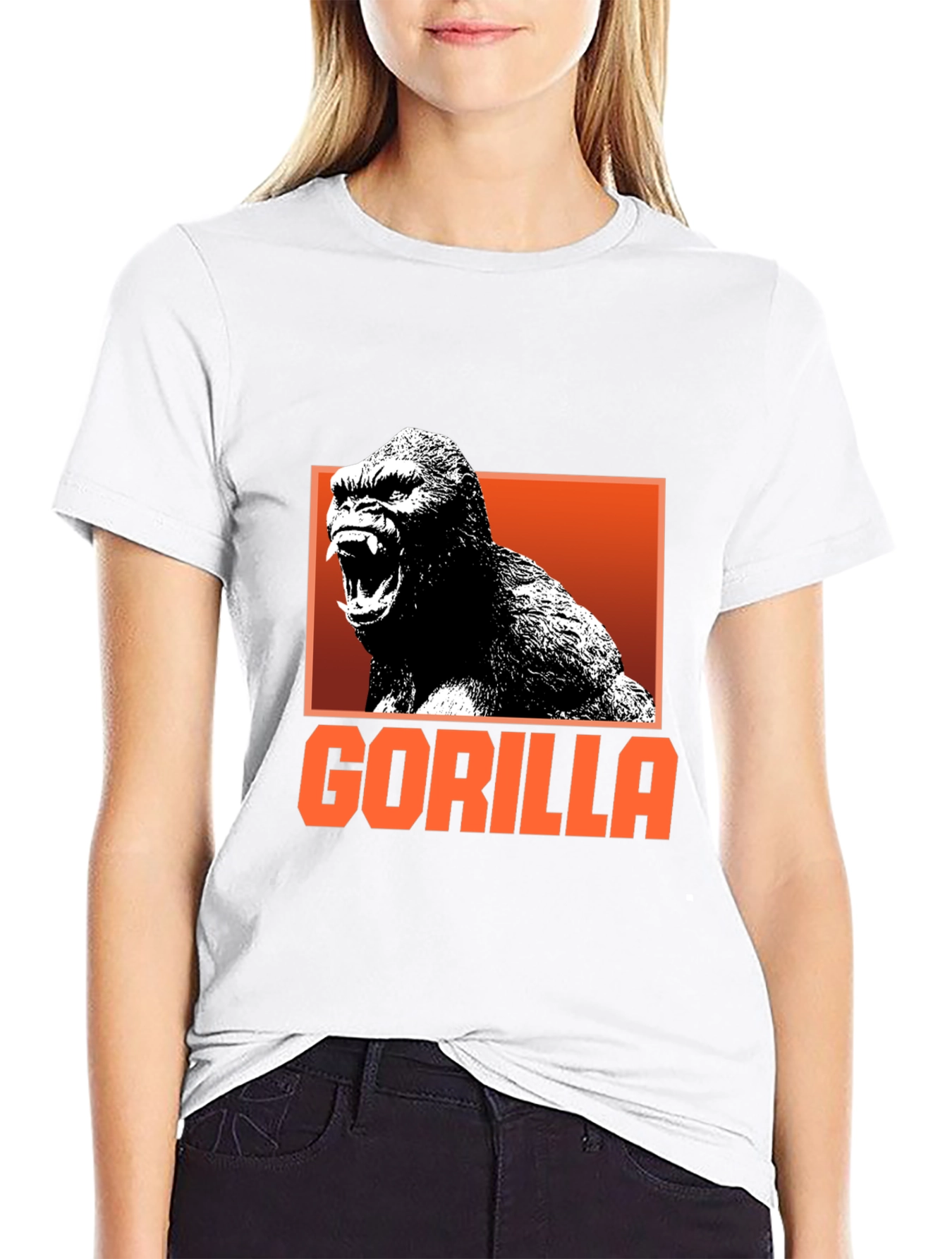 Gorilla Graphic T-Shirt - Bold and Unique Design