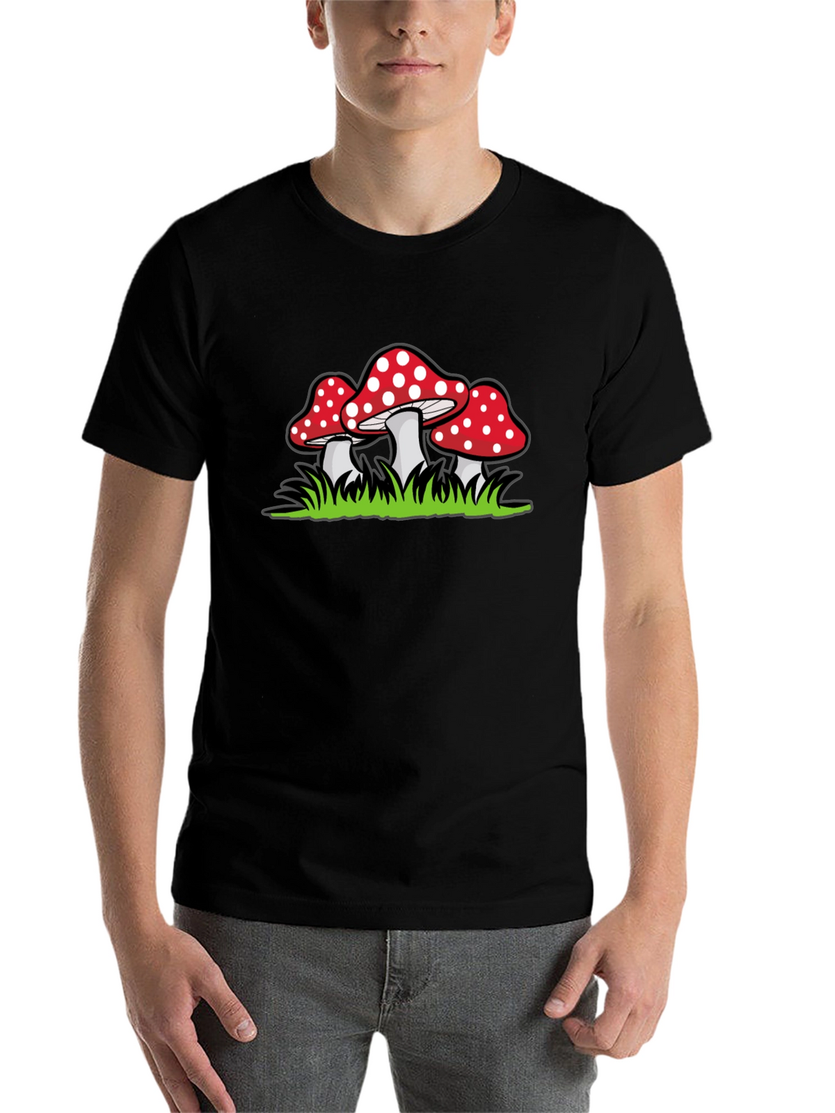 Mushroom T-Shirt - Fun Graphic Tee