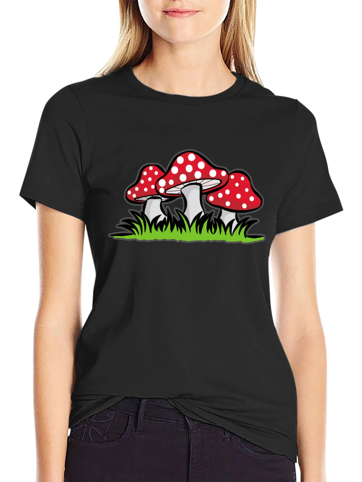Mushroom T-Shirt - Fun Graphic Tee