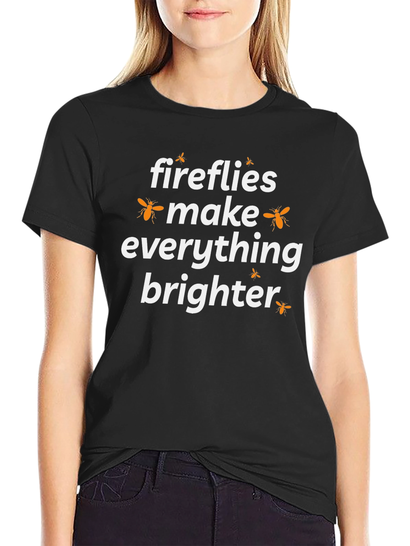 Fireflies Make Everything Brighter Graphic T-Shirt