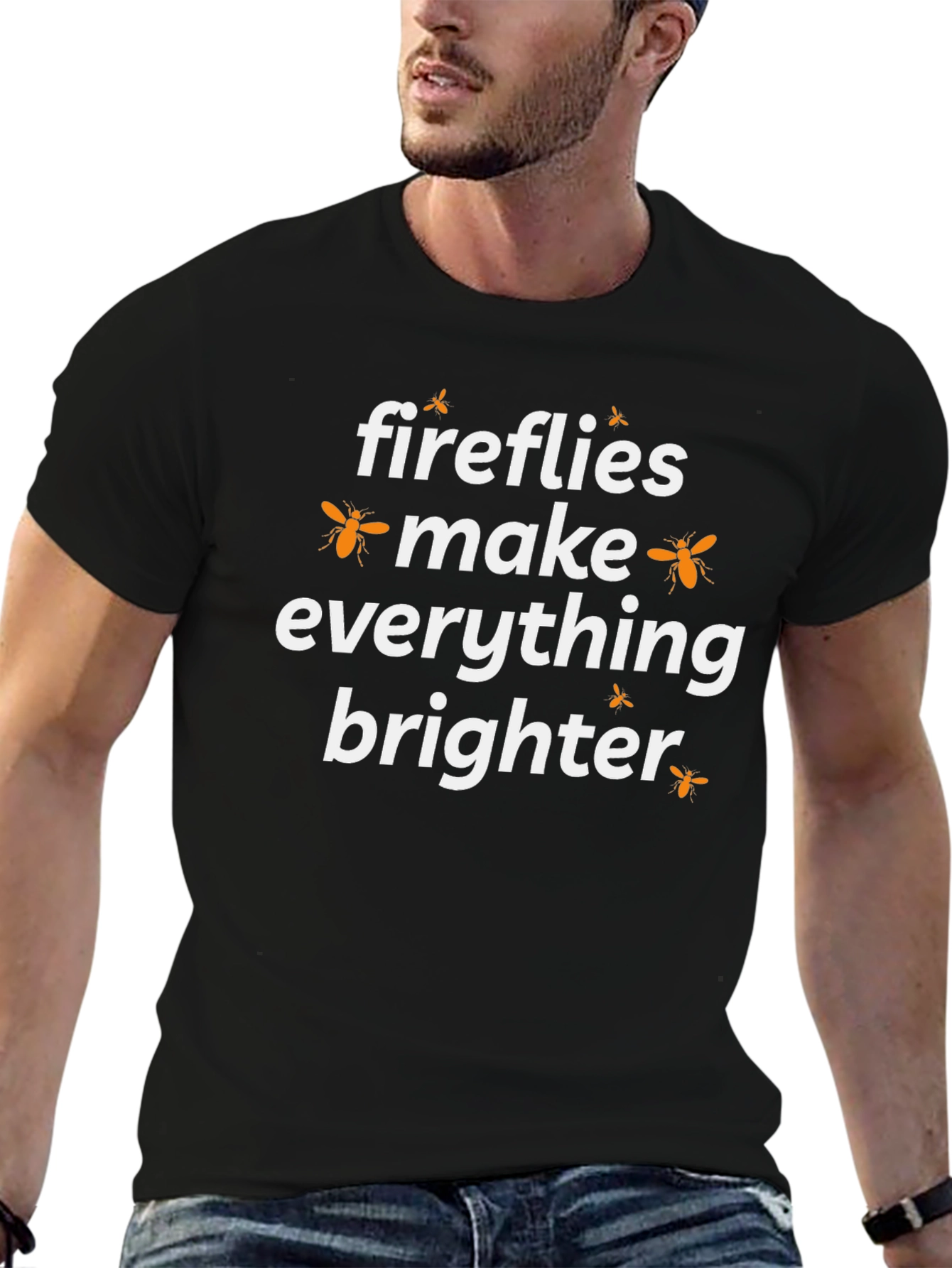 Fireflies Make Everything Brighter Graphic T-Shirt