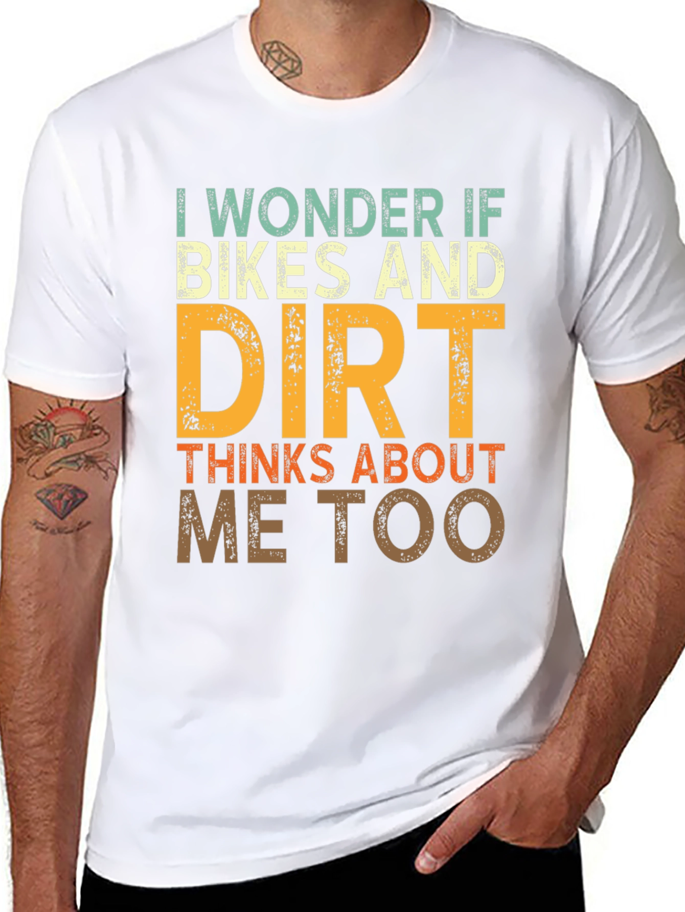 Bikes and Dirt Mens Graphic Tee