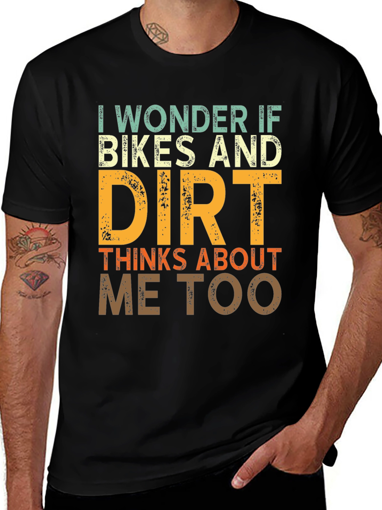 Bikes and Dirt Mens Graphic Tee